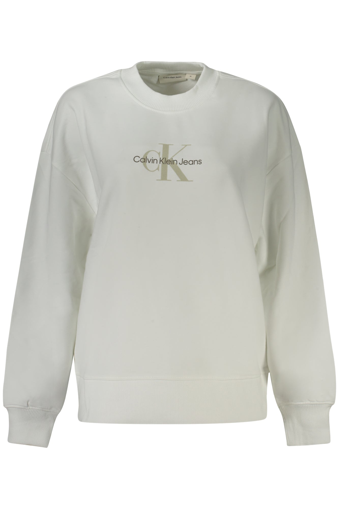 CALVIN KLEIN СУИТШЪР БЕЗ ЦИП ДАМСКИ БЯЛ-0