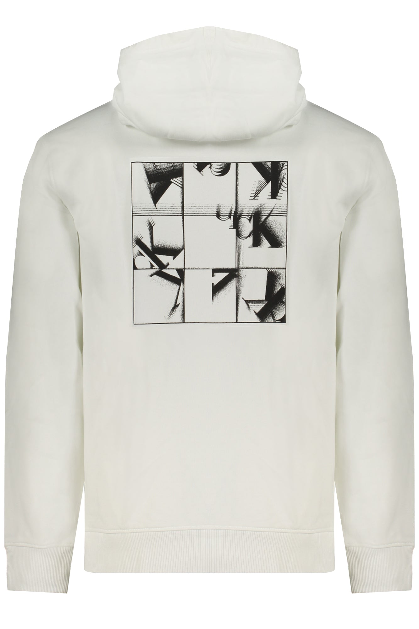 CALVIN KLEIN МЪЖКИ БЯЛ СУИТШЪТ БЕЗ ЦИП-1