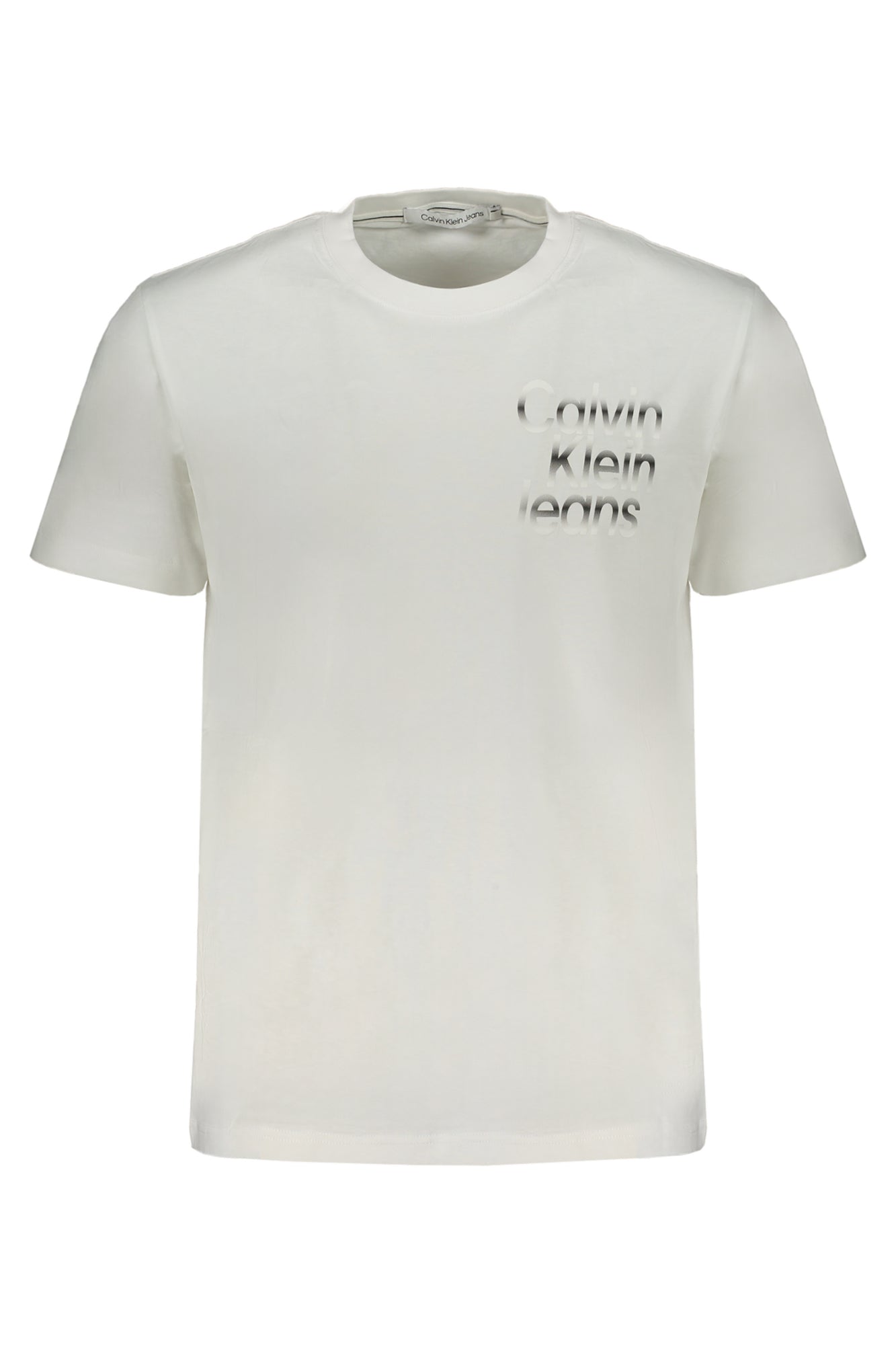 CALVIN KLEIN МЪЖКА ТЕНИСКА С КЪС РЪКАВ БЯЛА-0