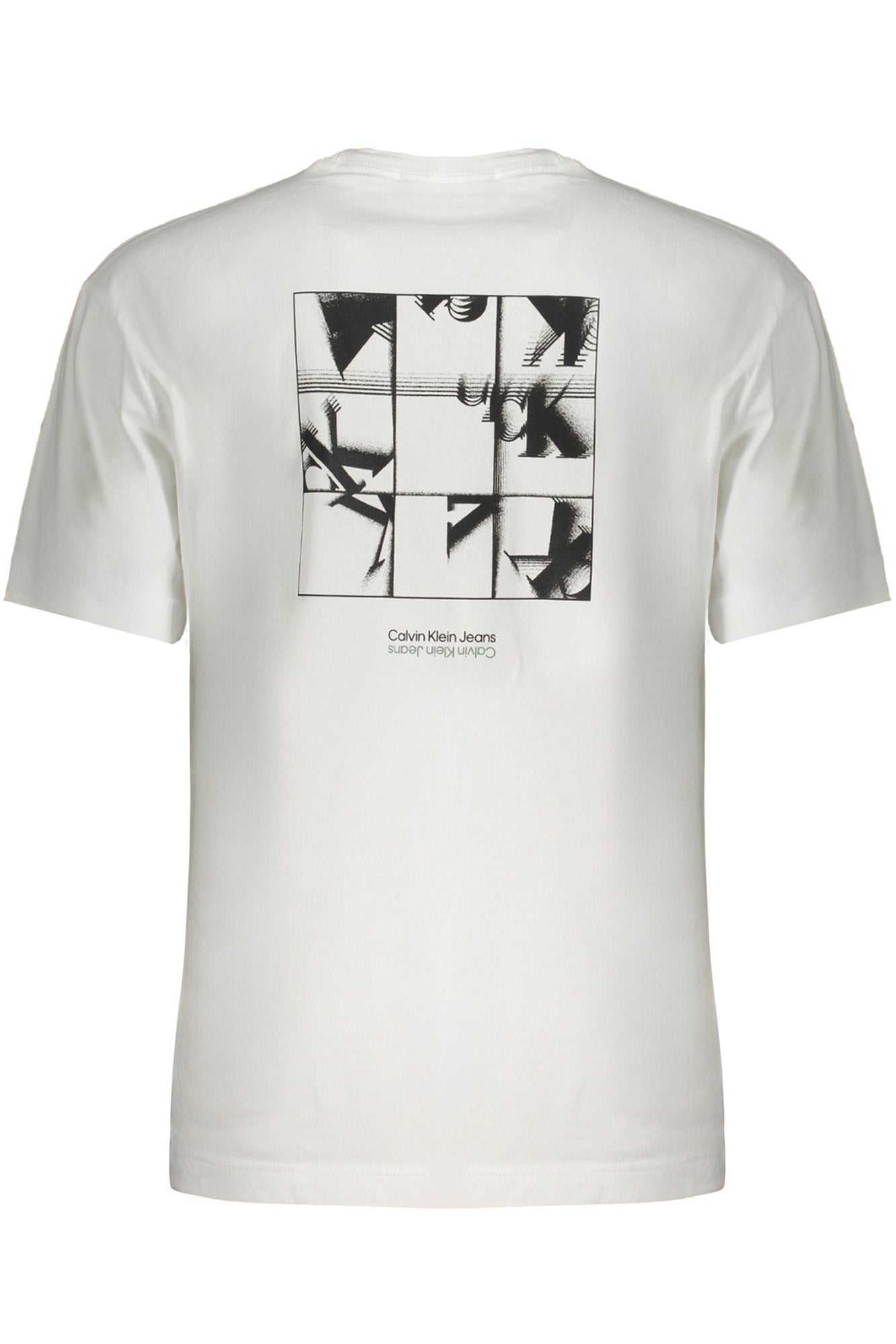 CALVIN KLEIN МЪЖКА ТЕНИСКА С КЪС РЪКАВ БЯЛА-1