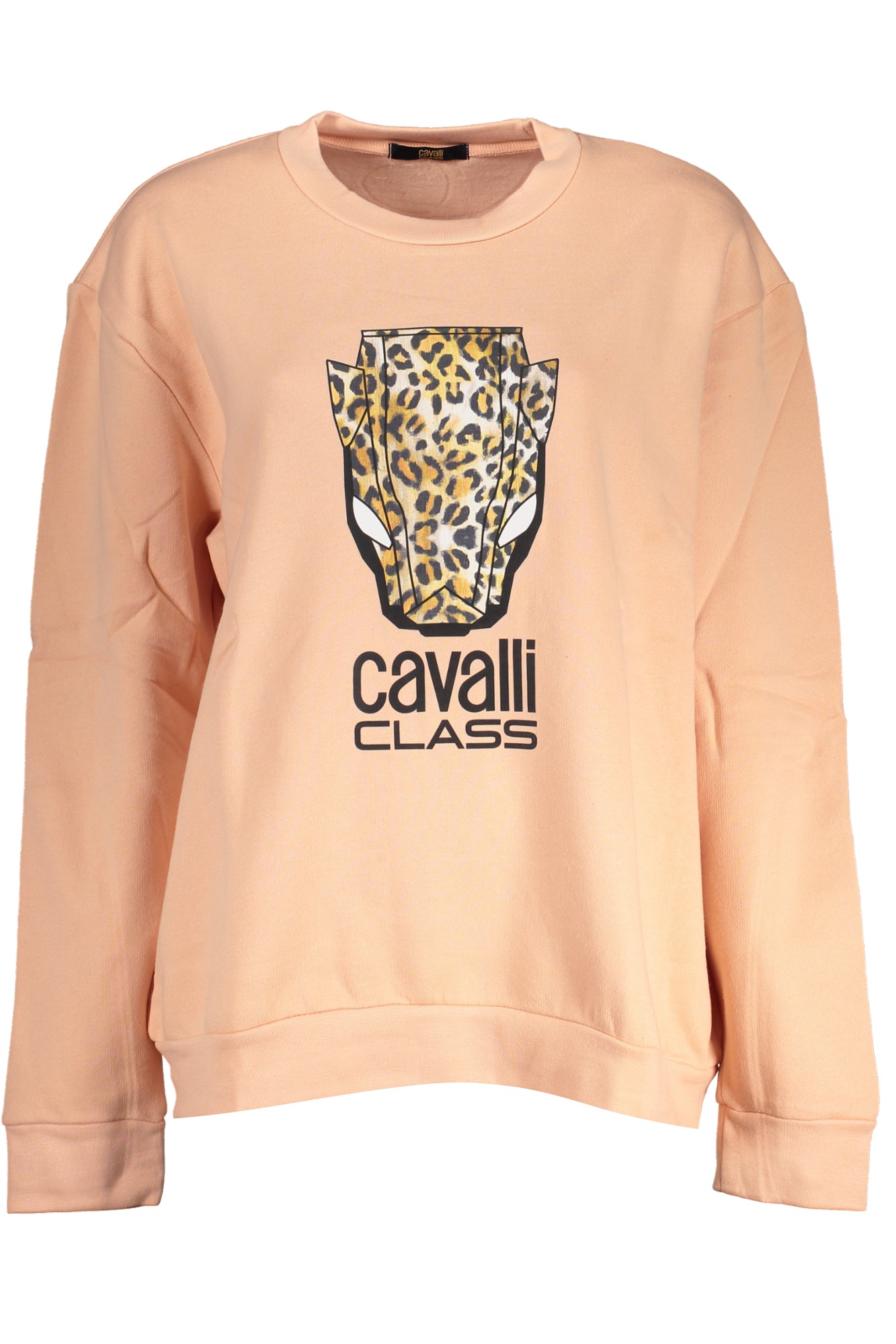 РОЗОВ ДАМСКИ СУИТШЪТ CAVALLI CLASS БЕЗ ЦИП-0