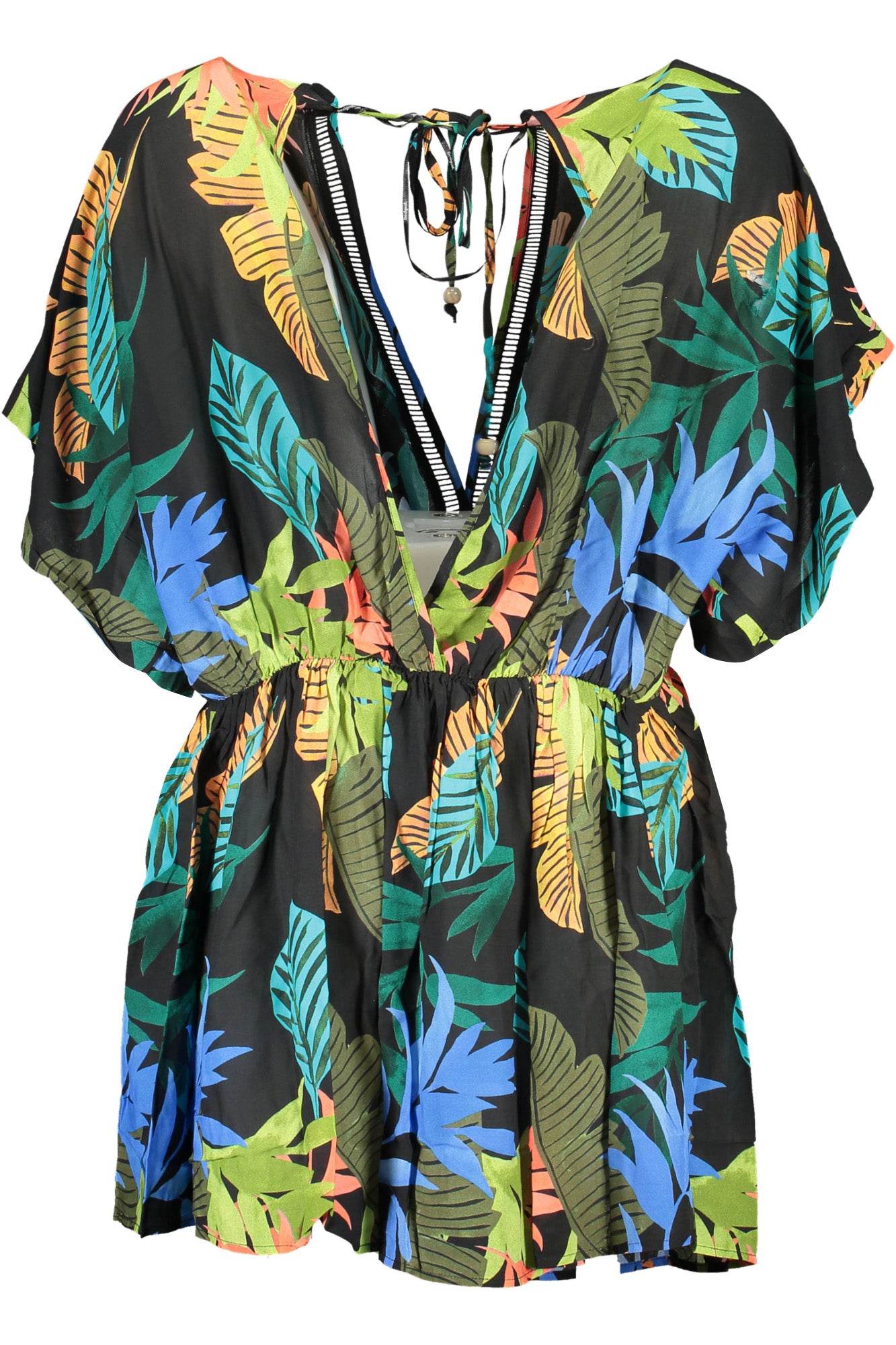 ЧЕРНА ДАМСКА КЪСА РОКЛЯ DESIGUAL-1