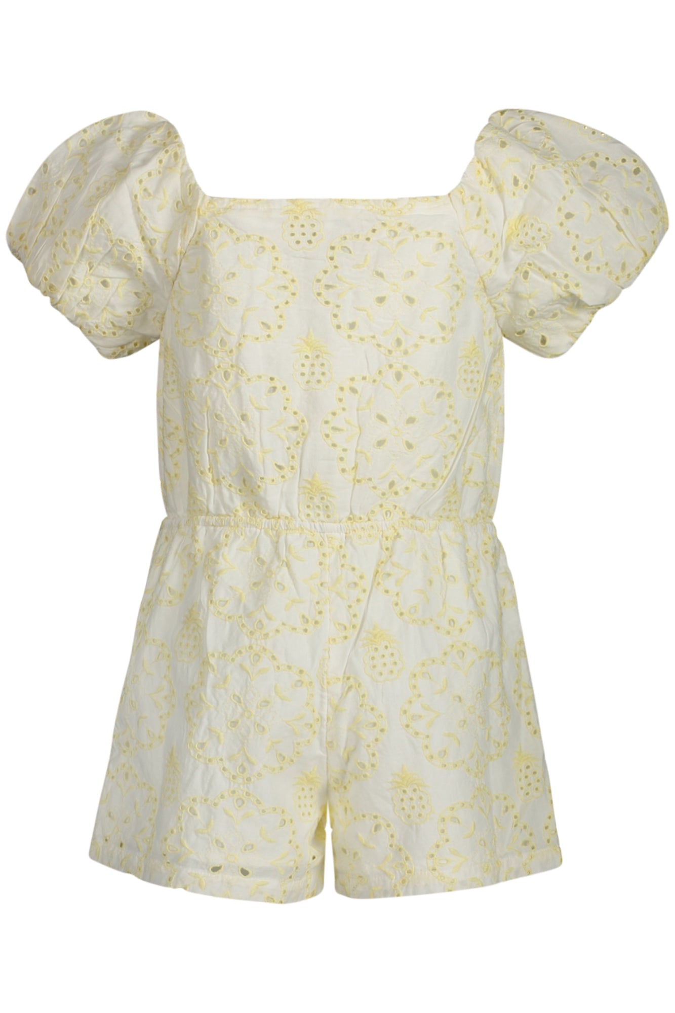 GUESS JEANS КЪСА РОКЛЯ МОМИЧЕ ЖЪЛТА-1