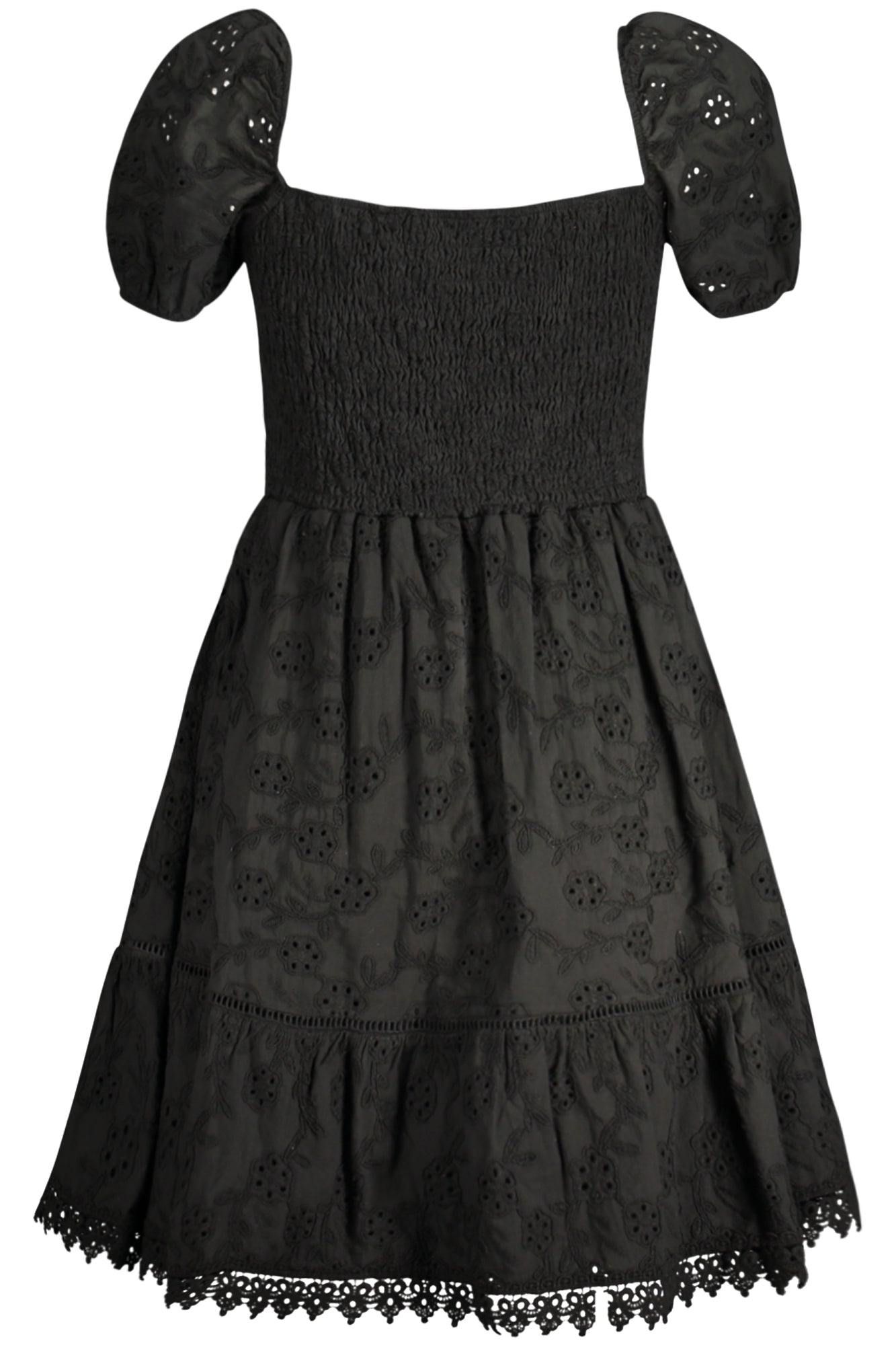 GUESS JEANS КЪСА РОКЛЯ ДАМСКА ЧЕРНА-1