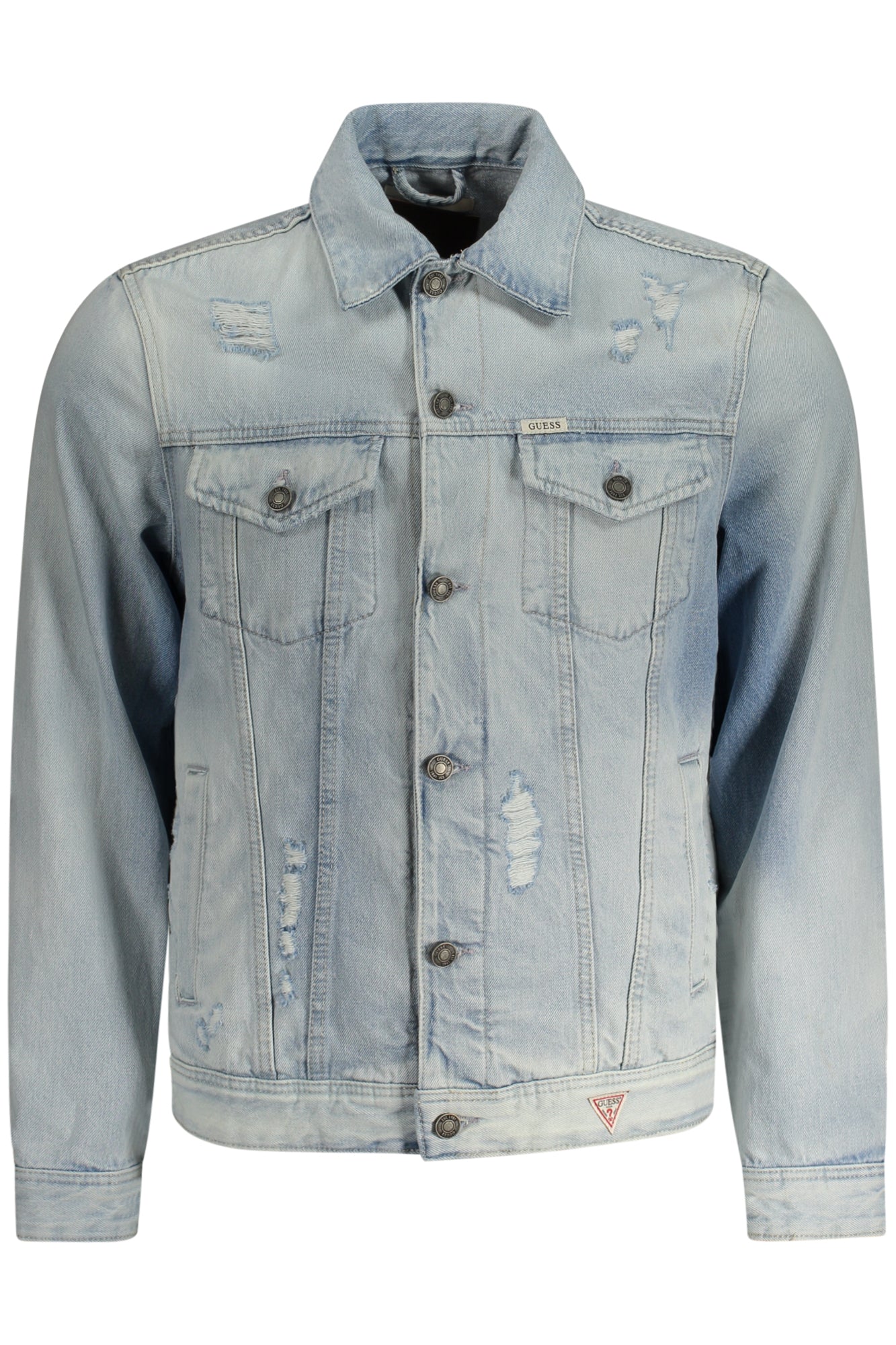 GUESS JEANS МЪЖКО СПОРТНО ЯКЕ СИН-0