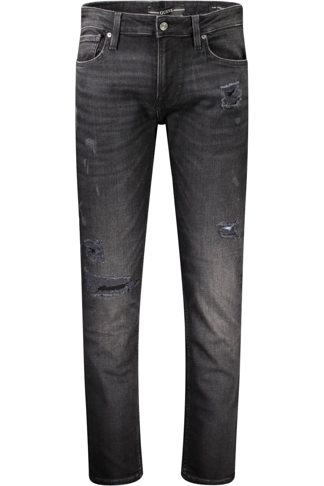 GUESS JEANS МЪЖКИ ДЪНКОВИ ДЪНКИ ЧЕРНИ-0