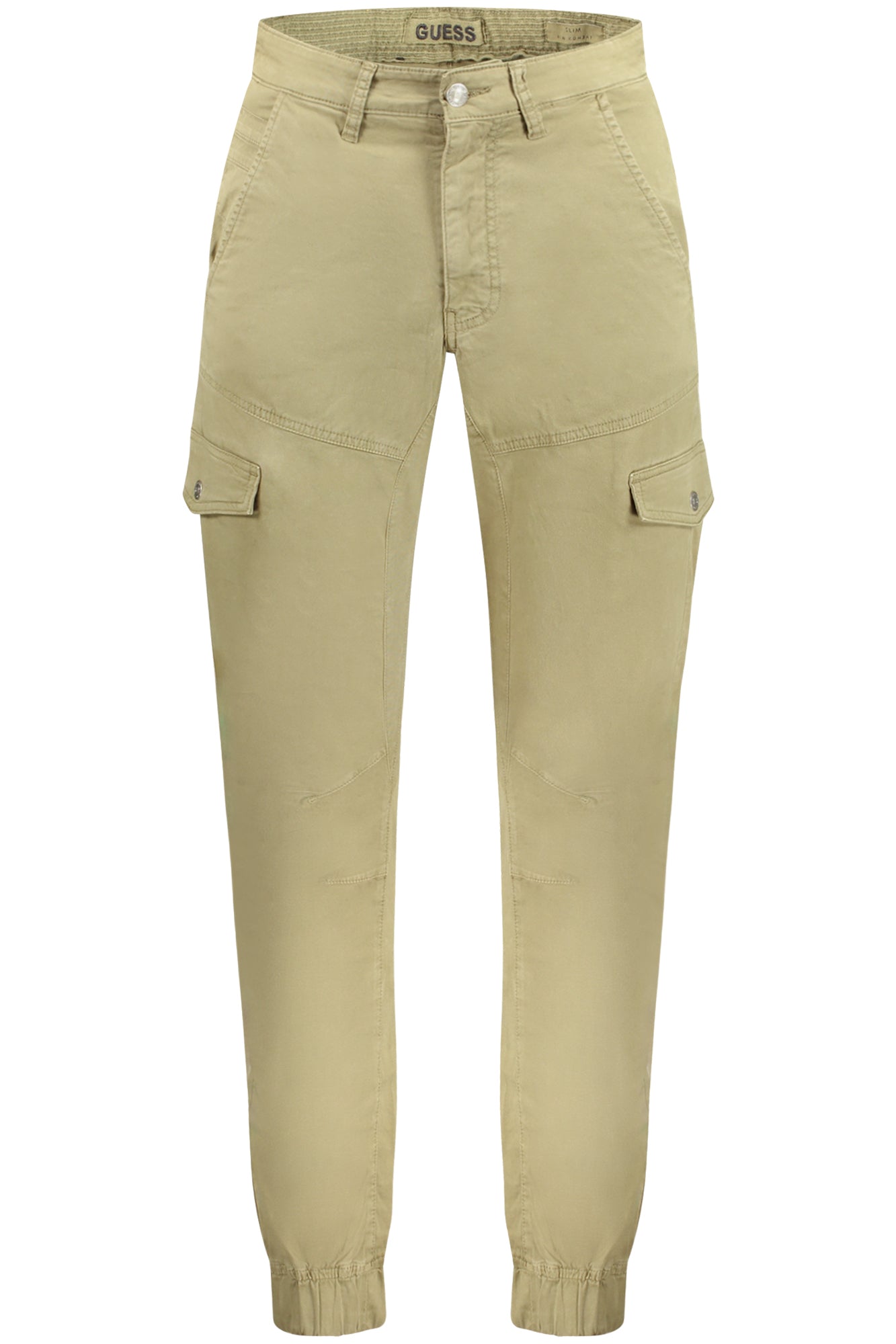 GUESS JEANS МЪЖКИ ЗЕЛЕН ПАНТАЛОН-0