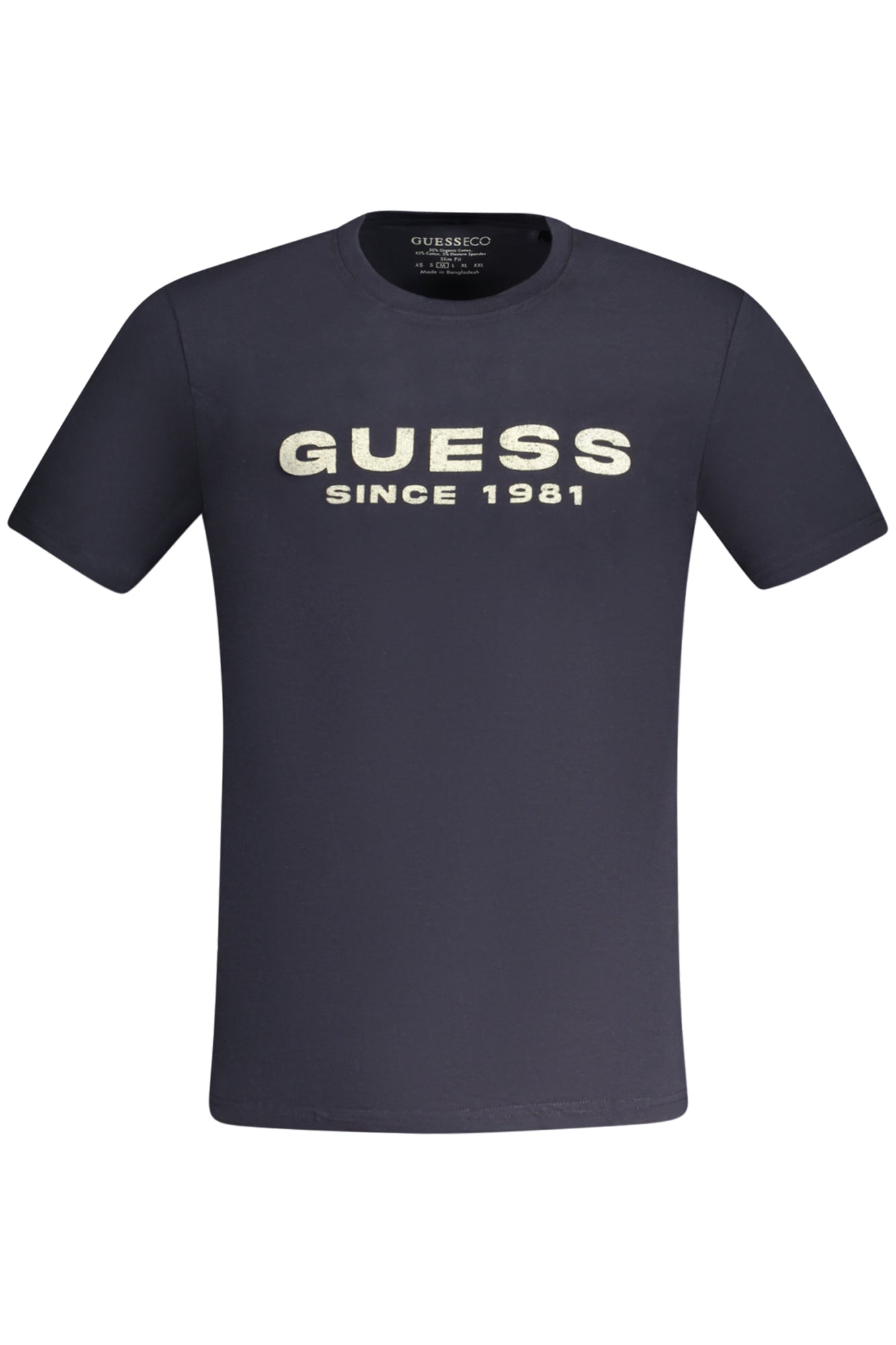 МЪЖКА ТЕНИСКА С КЪС РЪКАВ GUESS JEANS СИНЯ-0