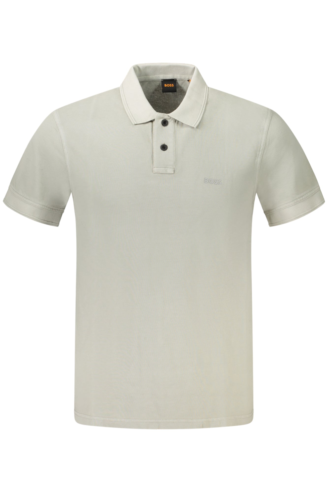 HUGO BOSS POLO С КЪС РЪКАВ МЪЖЕ СИВО-0
