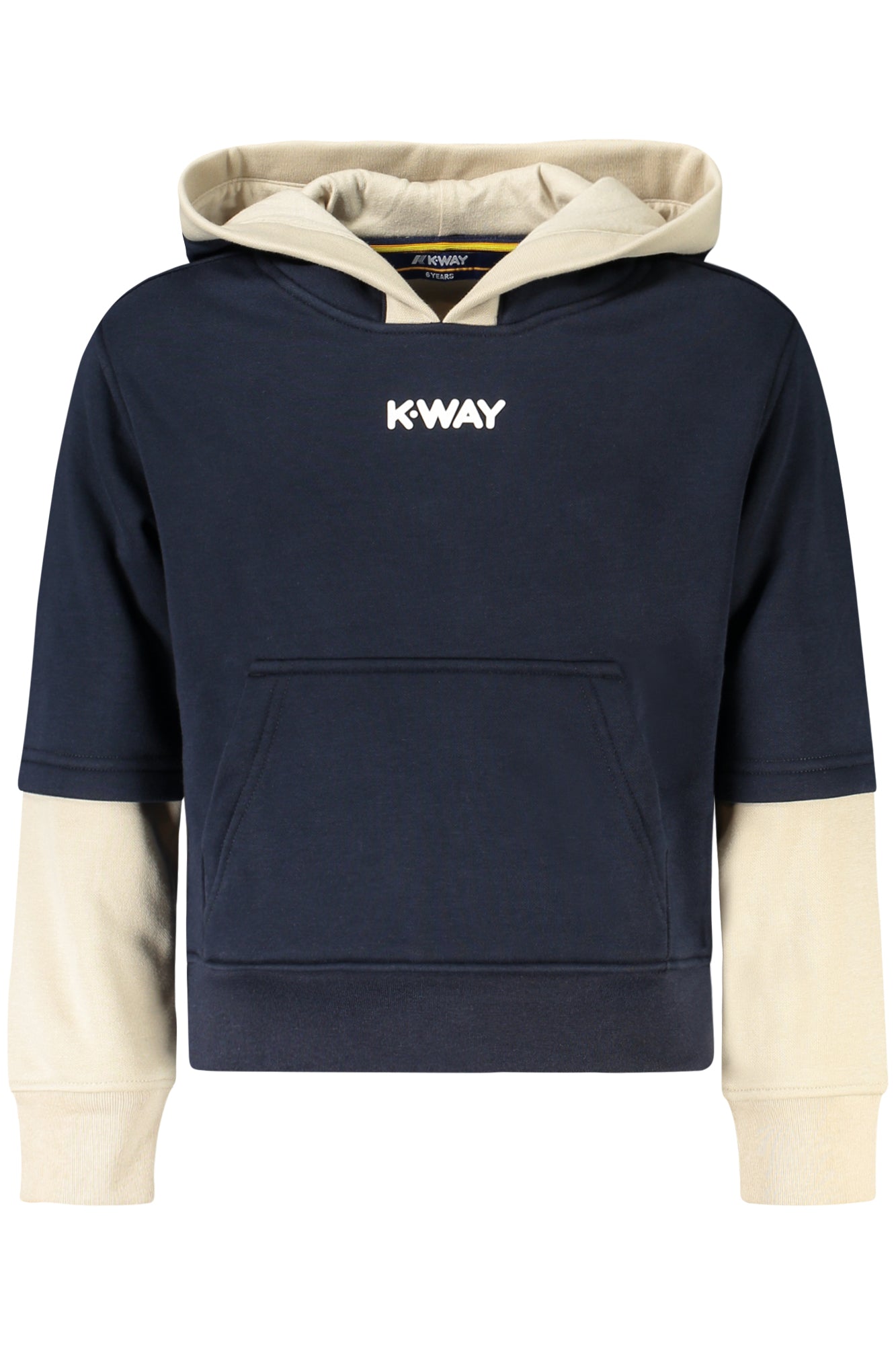 СУИТШЪР K-WAY БЕЗ ЦИП МЪЖКИ СИН-0