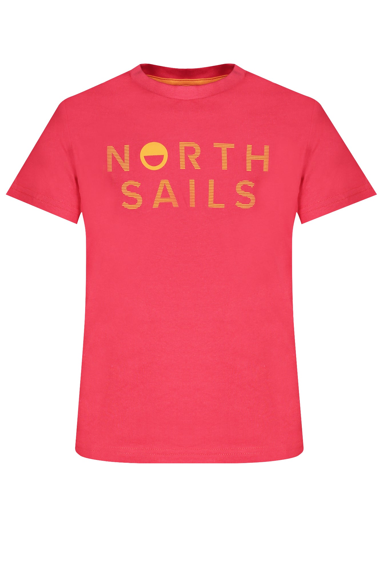 ДЕТСКА ТЕНИСКА С КЪС РЪКАВ NORTH SAILS ЧЕРВЕНА-0