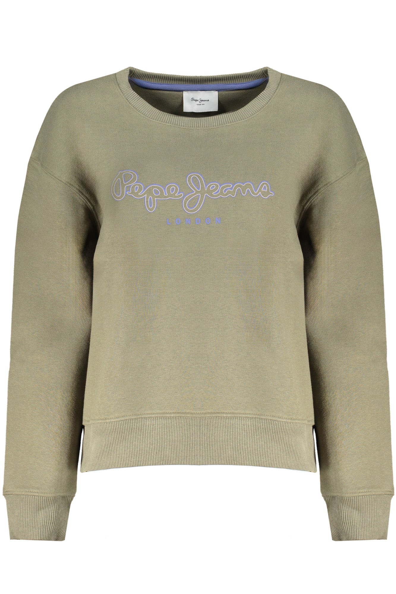 PEPE JEANS ЗЕЛЕН ДАМСКИ СУИТШЪР БЕЗ ЦИП-0