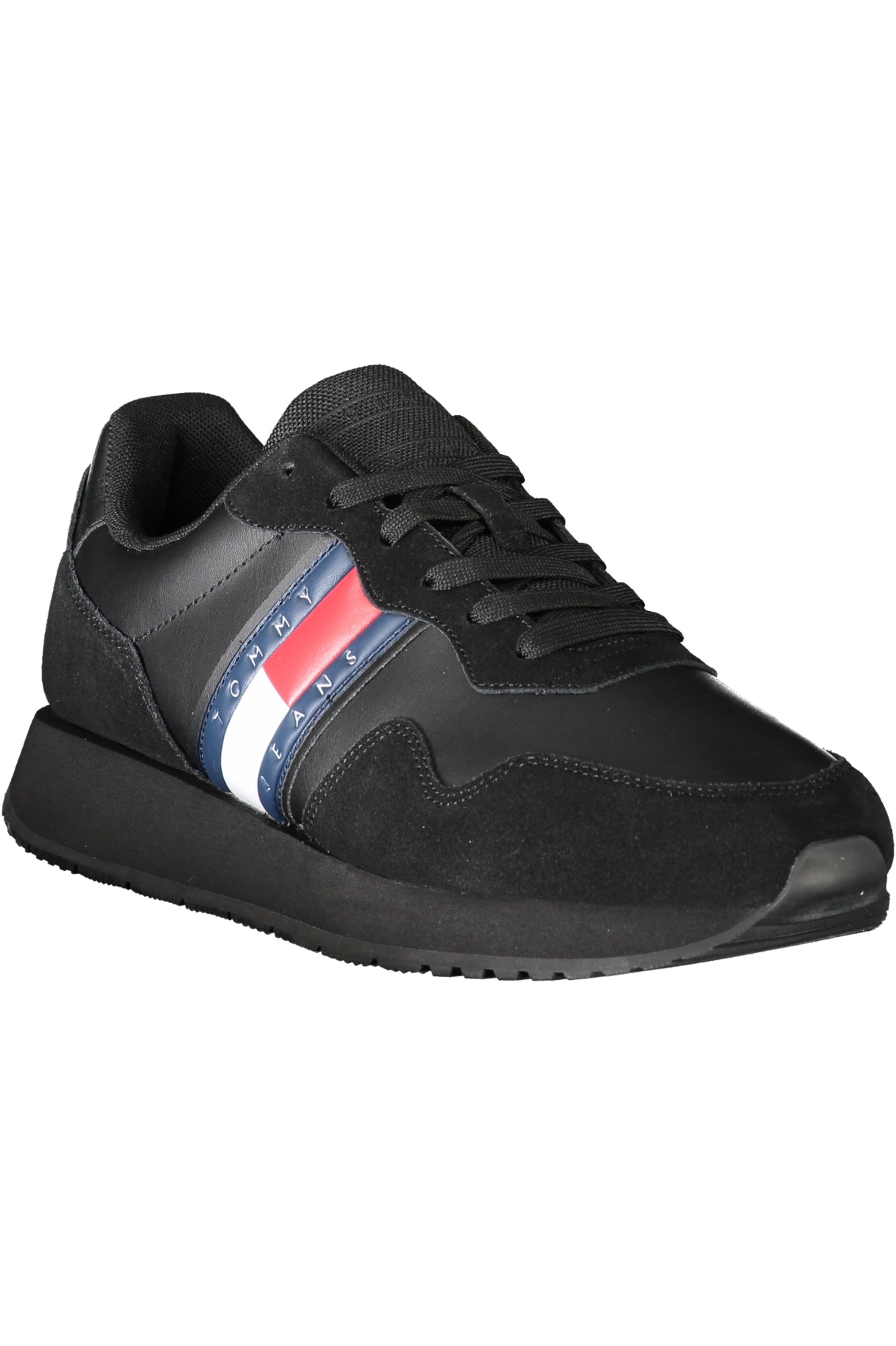 ЧЕРНИ МЪЖКИ СПОРТНИ ОБУВКИ TOMMY HILFIGER-1