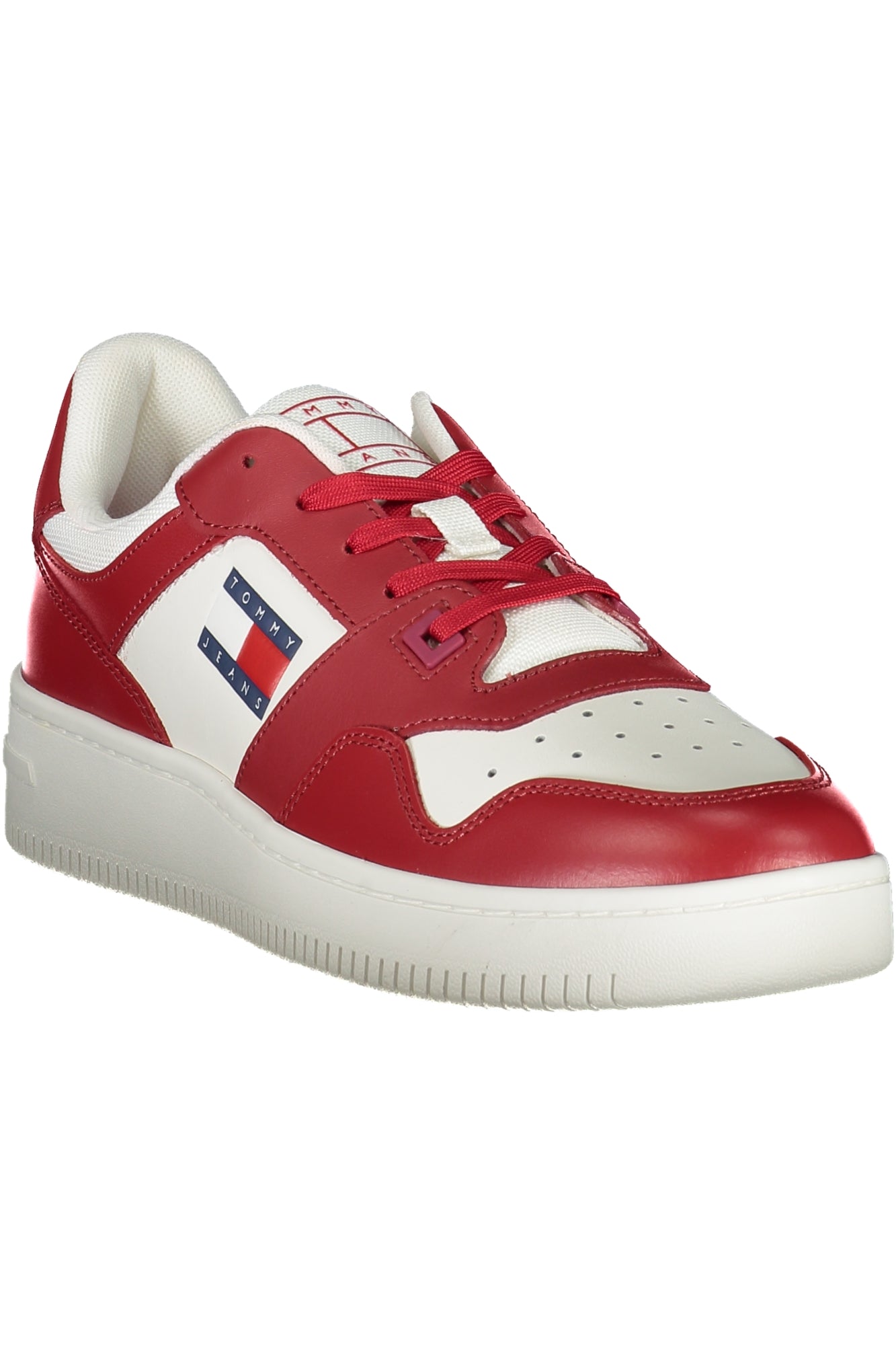 ЧЕРВЕНИ СПОРТНИ МЪЖКИ ОБУВКИ TOMMY HILFIGER-1