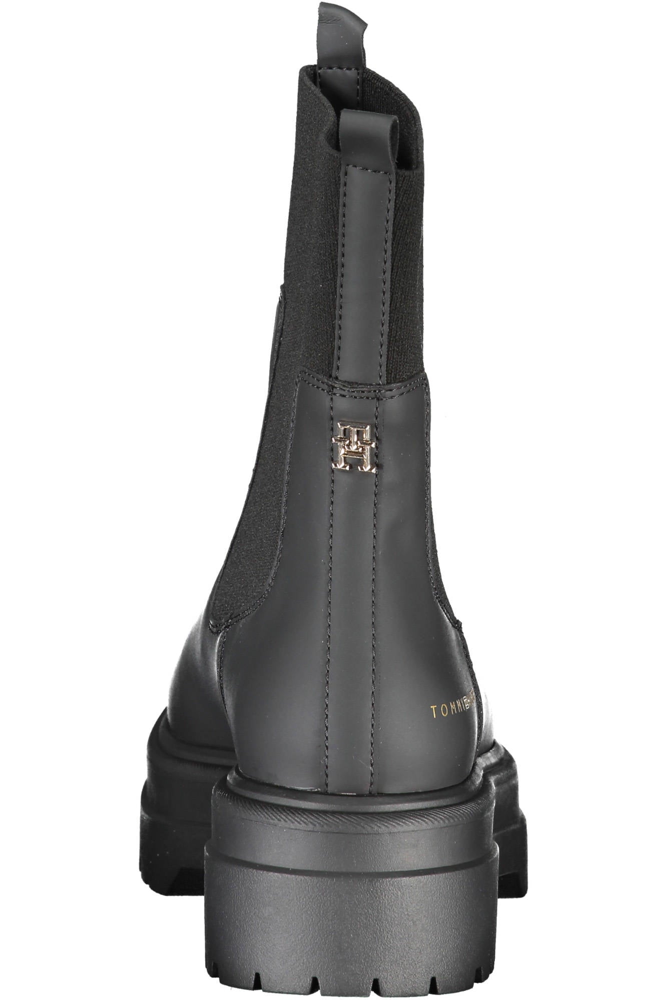 ЧЕРНИ ДАМСКИ БОТУШКИ TOMMY HILFIGER-2