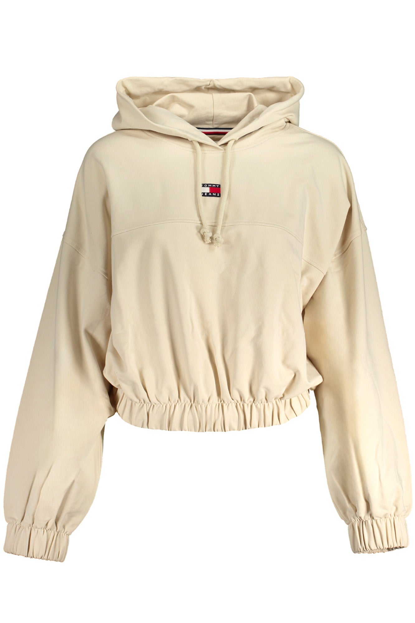 TOMMY HILFIGER ДАМСКИ СУИТШЪТ БЕЗ ЦИП БЕЖОВ-0