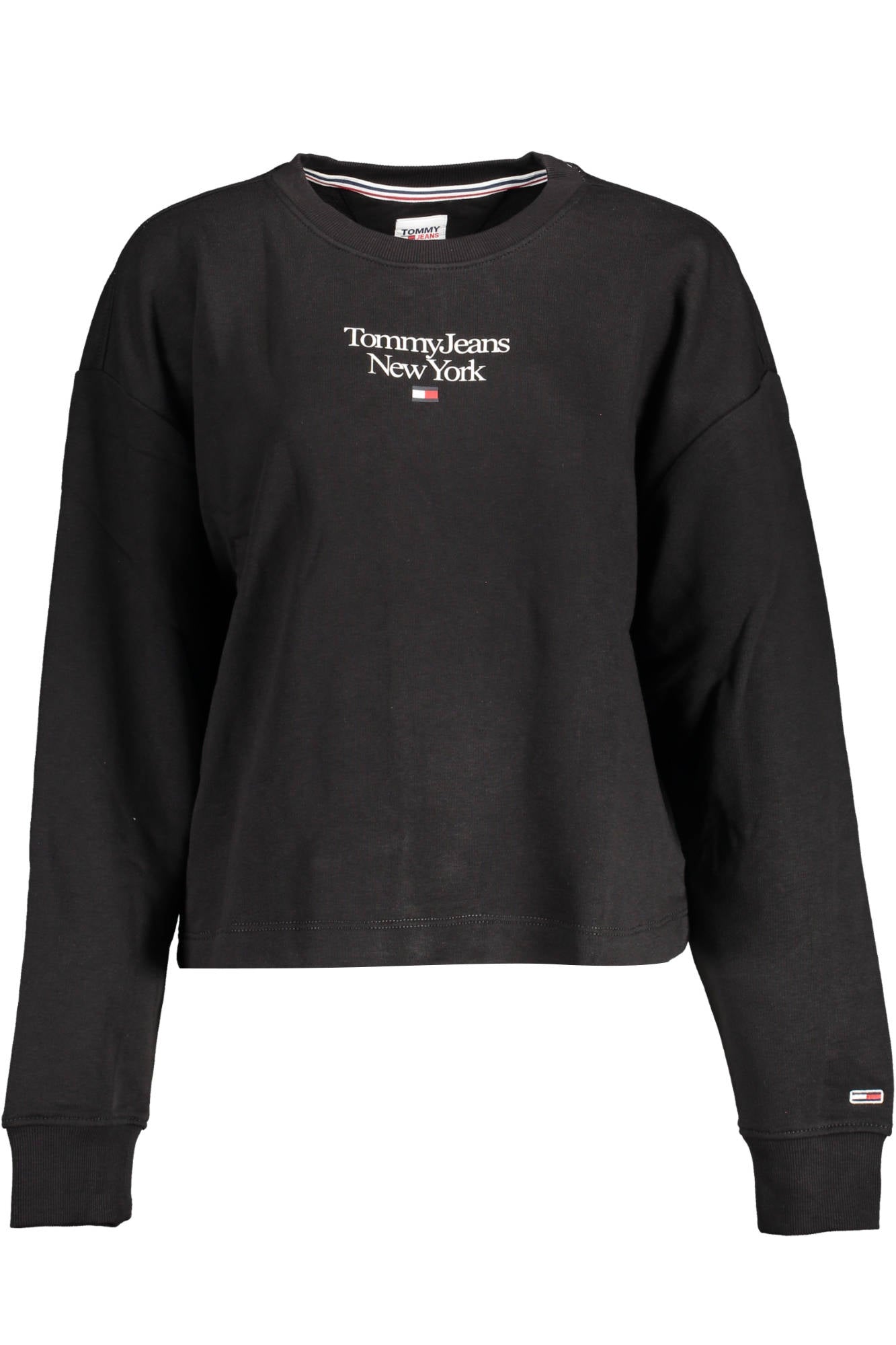 TOMMY HILFIGER СУИТШЪР БЕЗ ЦИП ДАМСКИ ЧЕРЕН-0