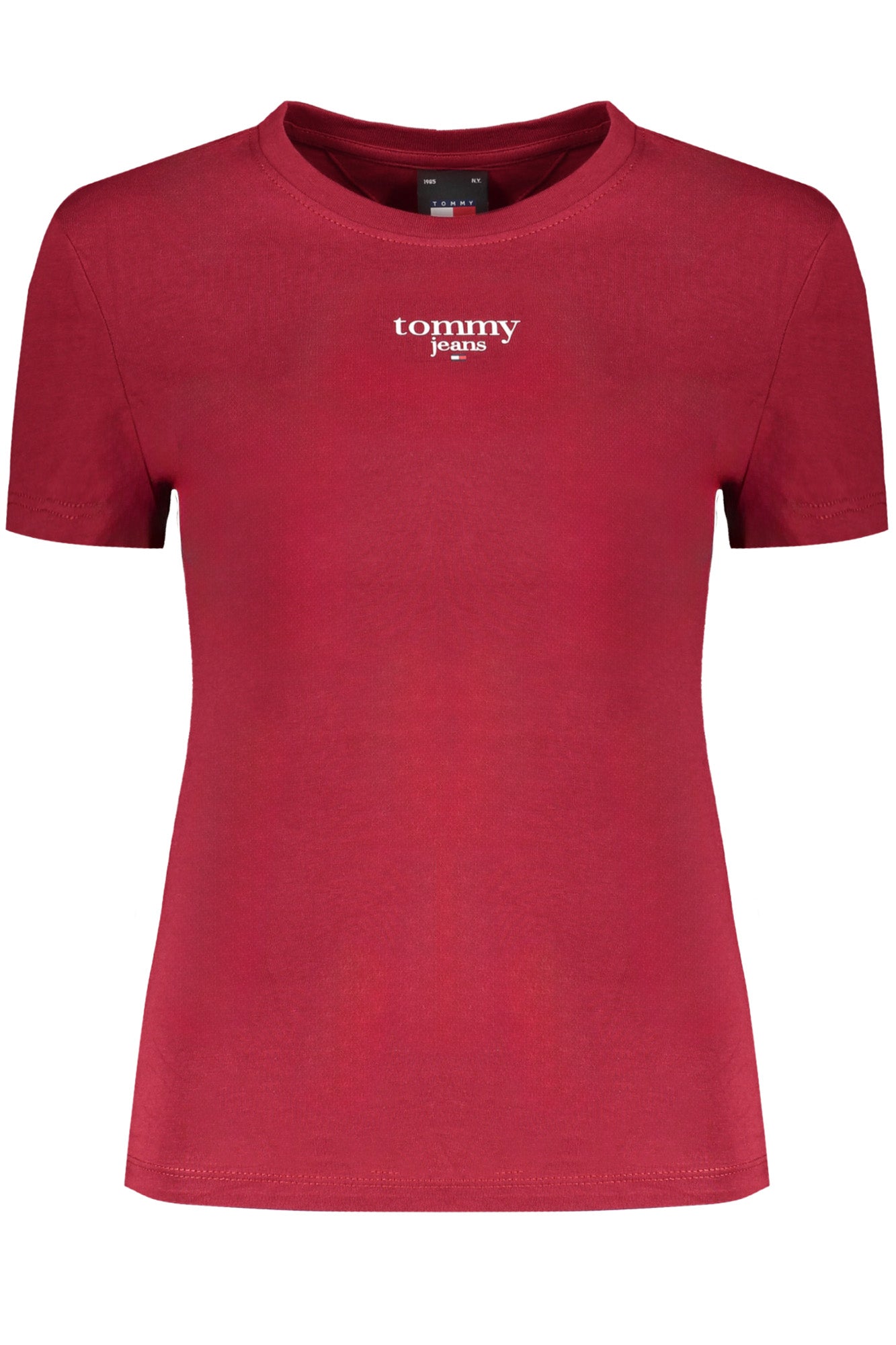 TOMMY HILFIGER ДАМСКА ТЕНИСКА С КЪС РЪКАВ ЧЕРВЕНА-0