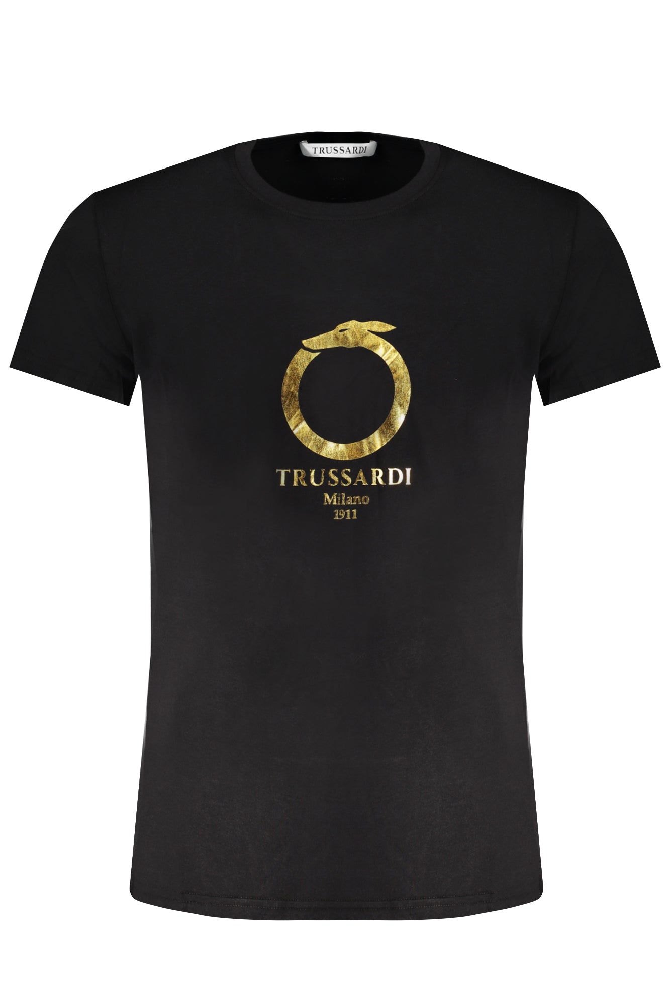 МЪЖКА ТЕНИСКА С КЪС РЪКАВ TRUSSARDI ЧЕРНА-0