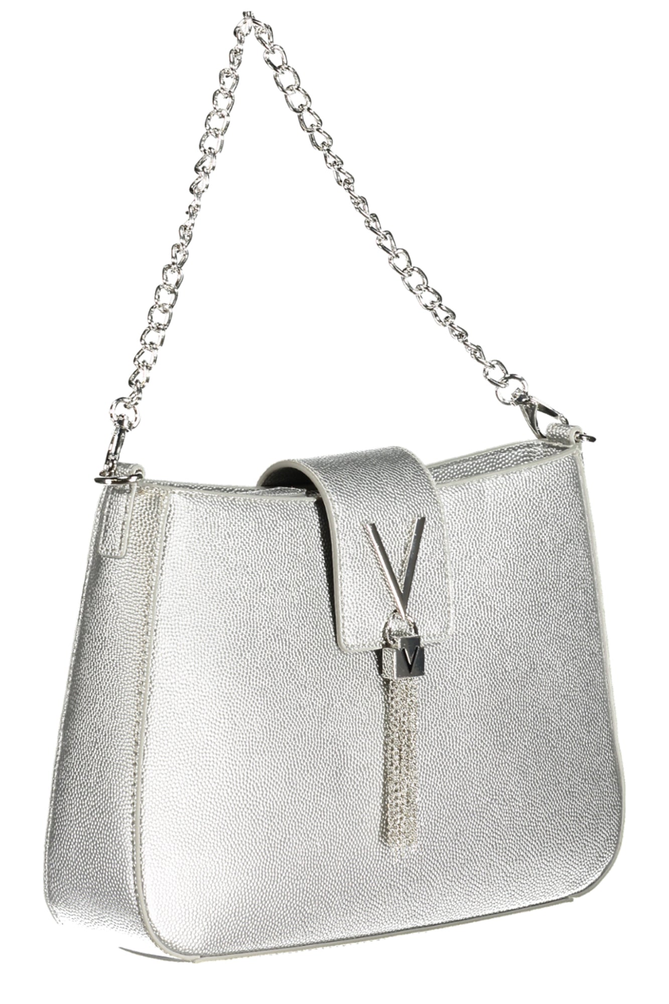 VALENTINO BAGS ДАМСКА ЧАНТА СРЕБРИСТА-2
