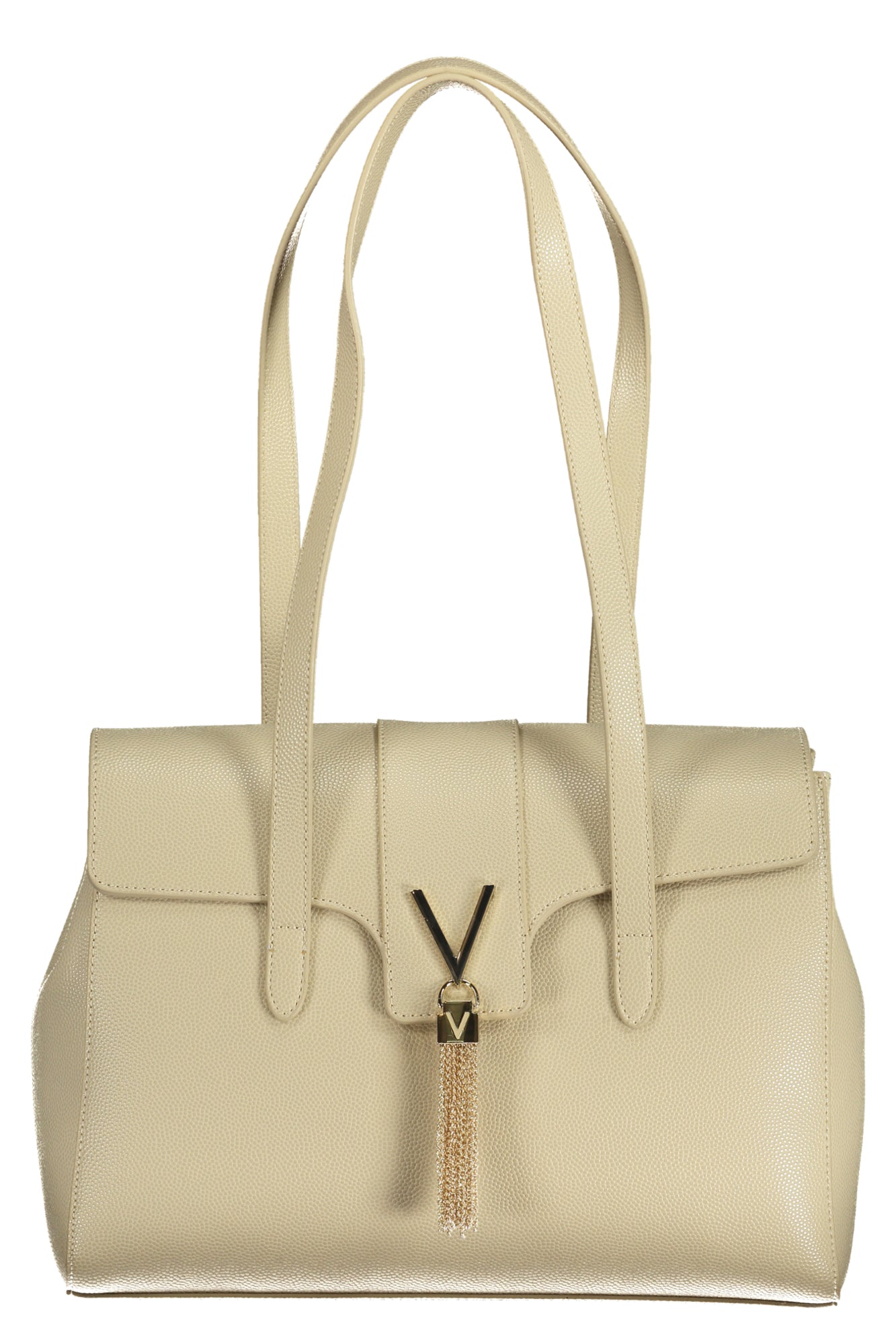 VALENTINO BAGS БЕЖОВА ДАМСКА ЧАНТА-0