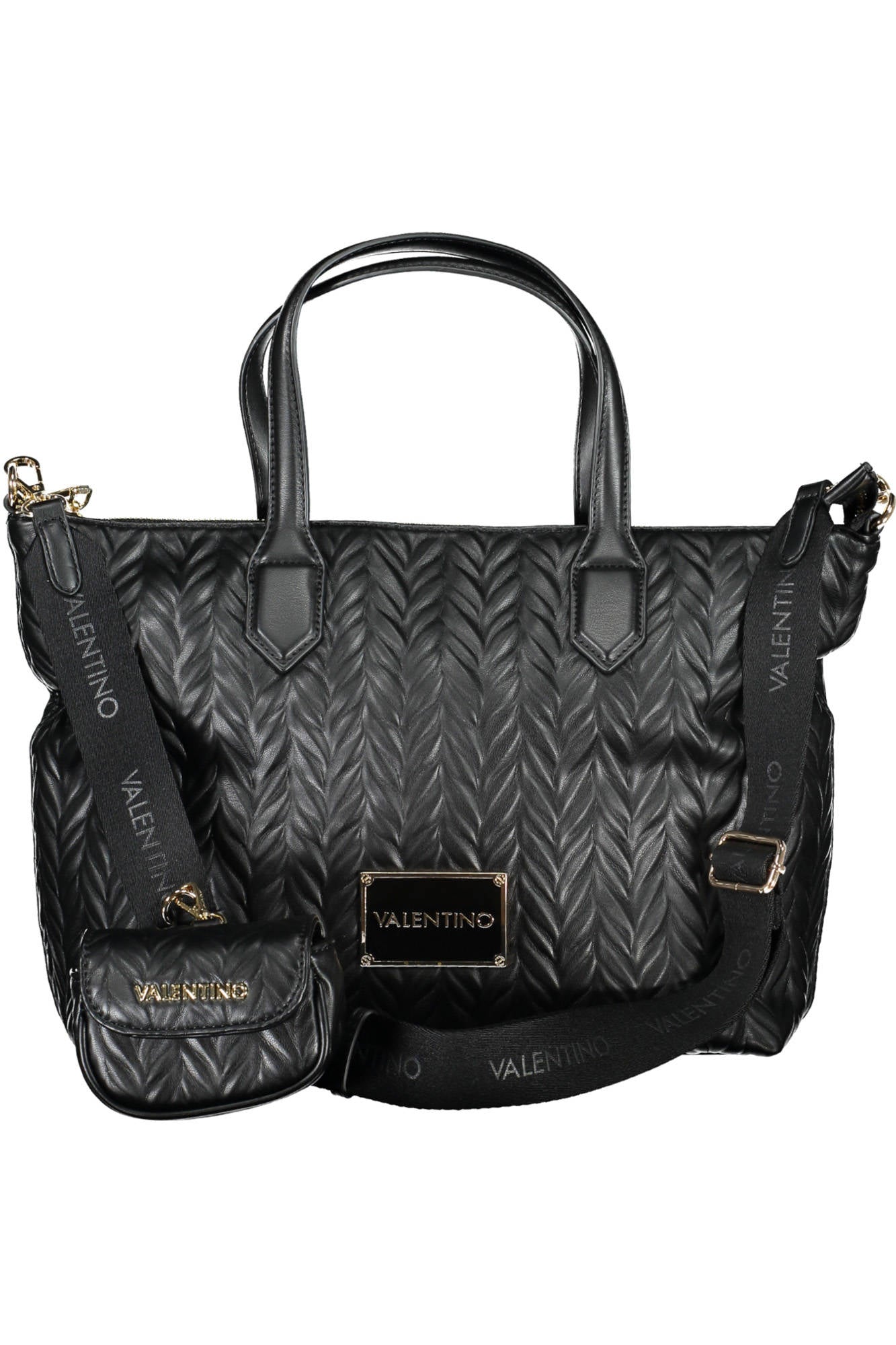 VALENTINO BAGS ЧЕРНА ДАМСКА ЧАНТА-2