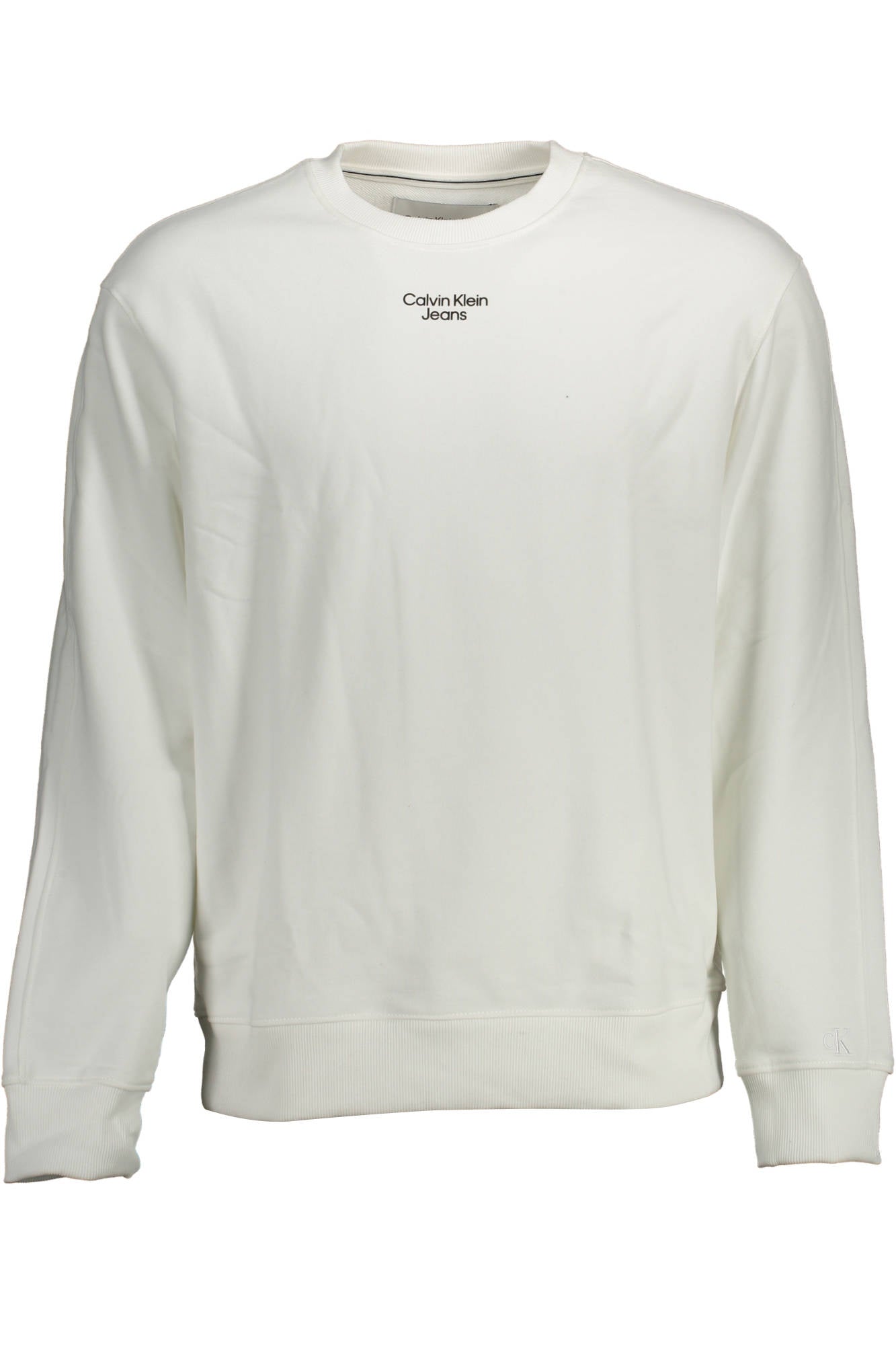 СУИТШИТ CALVIN KLEIN БЕЗ ЦИП МЪЖКИ БЯЛ