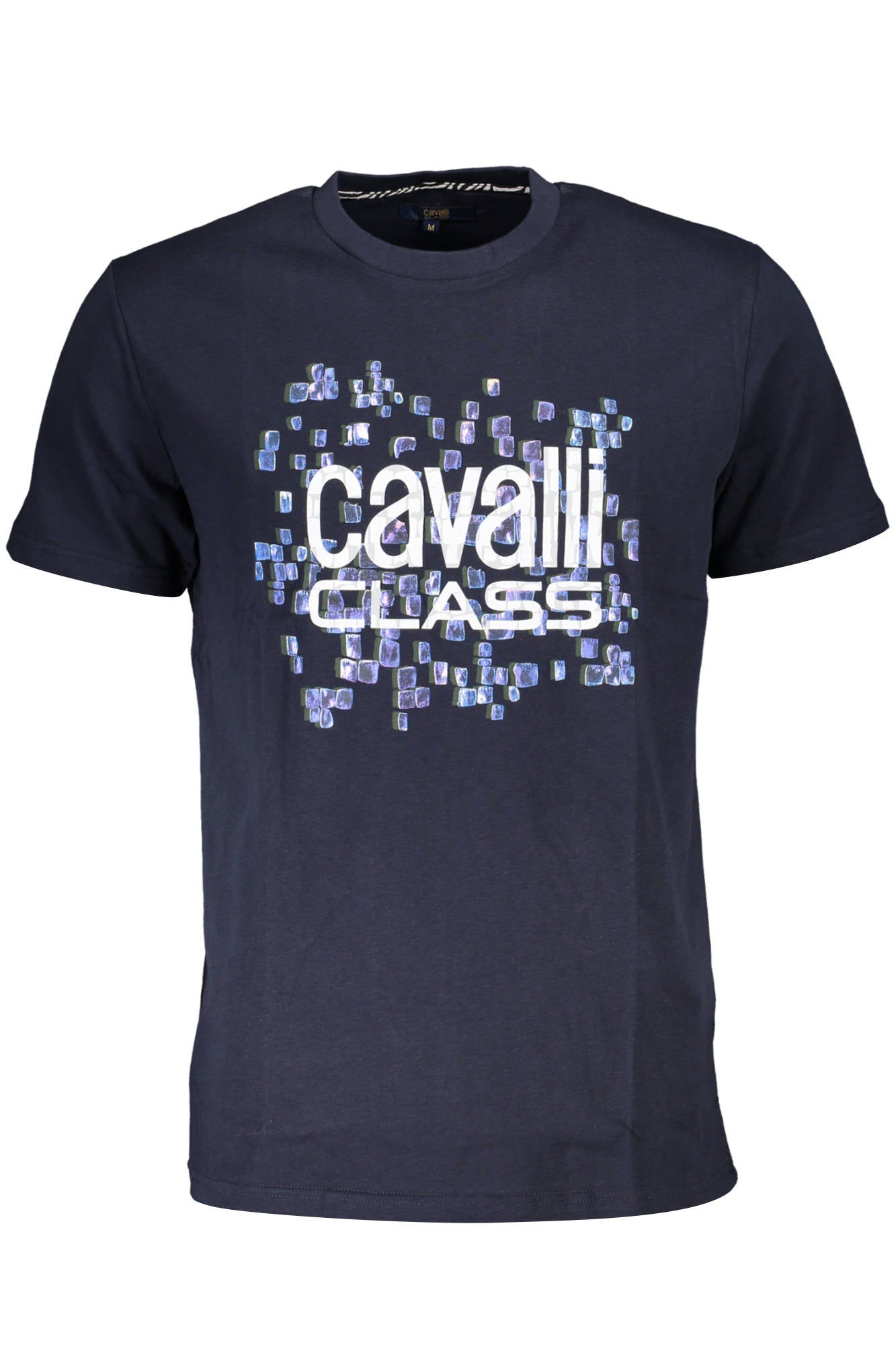 CAVALLI CLASS ТЕНИСКА С КЪС РЪКАВ МЪЖКА СИНЯ-0