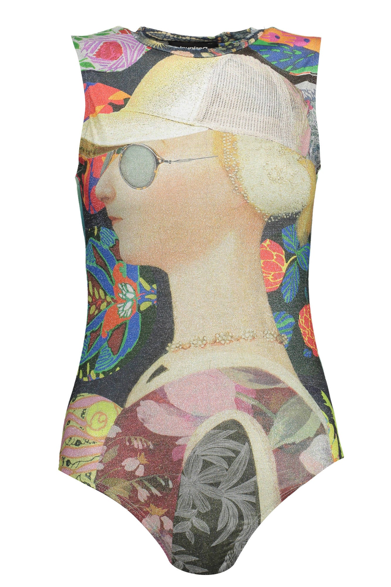 DESIGUAL BODY ПОТНИК ЖЕНА ЗЕЛЕН