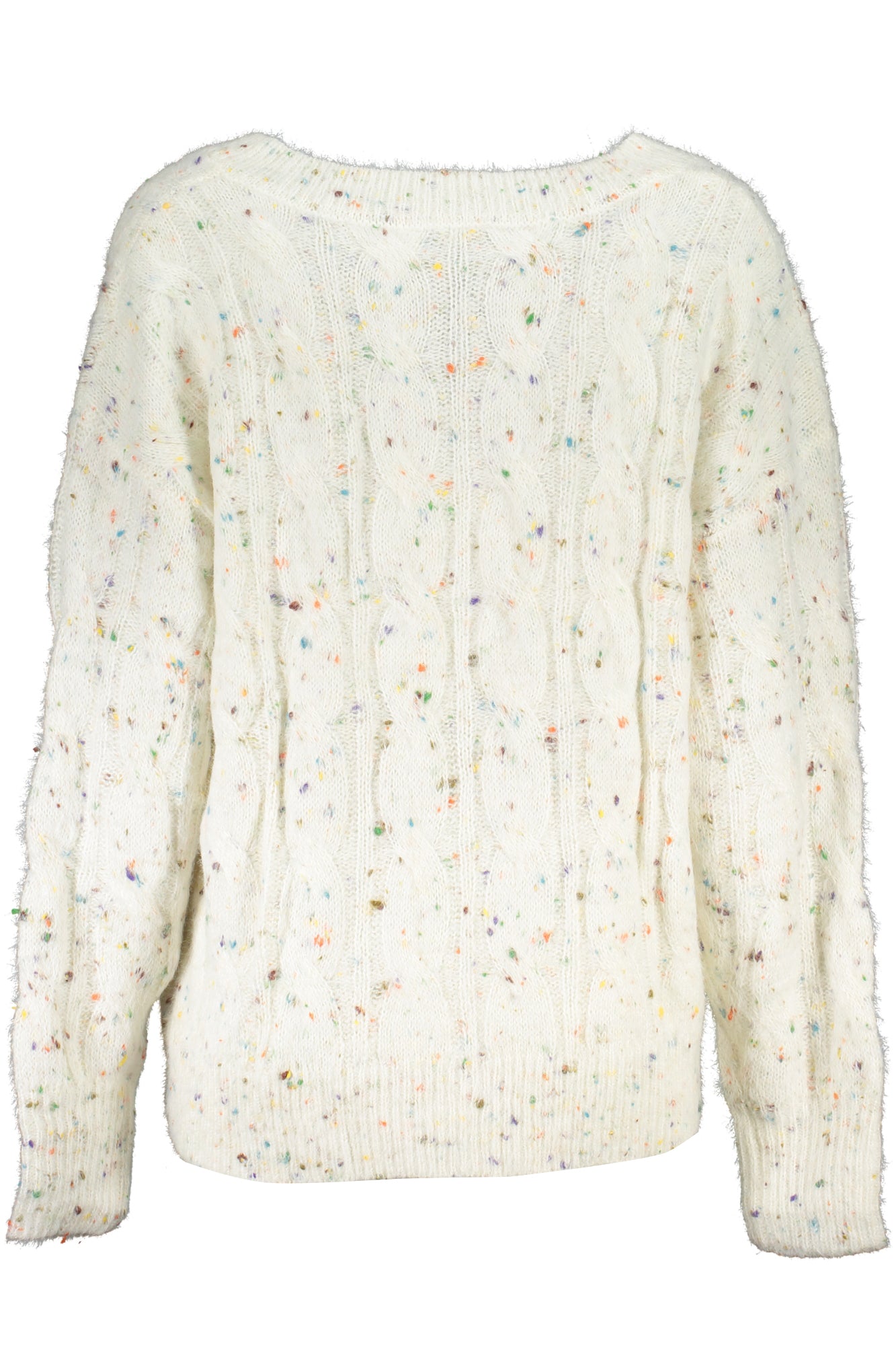 БЯЛ ДАМСКИ ПУЛОВЕР DESIGUAL-1
