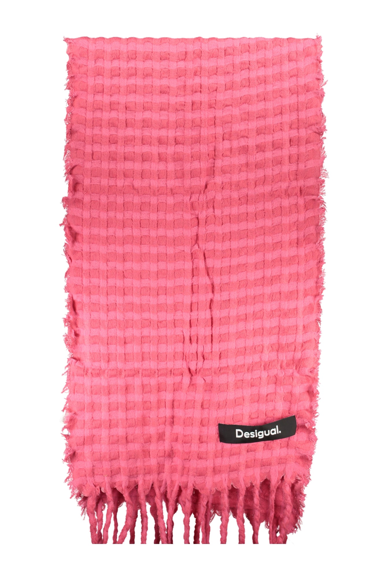 РОЗОВ ДАМСКИ ШАЛ DESIGUAL-1