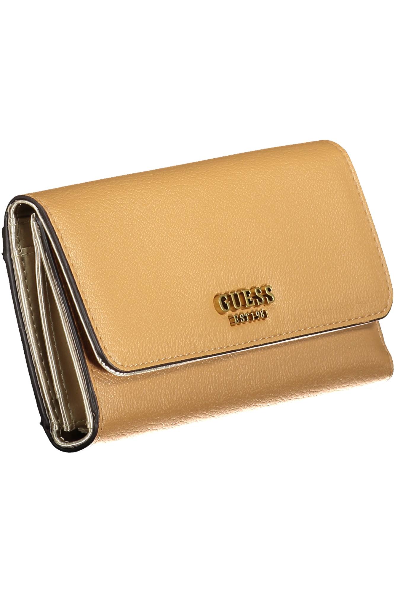 GUESS JEANS ДАМСКИ БЕЖОВ ПОРТМОНЕ