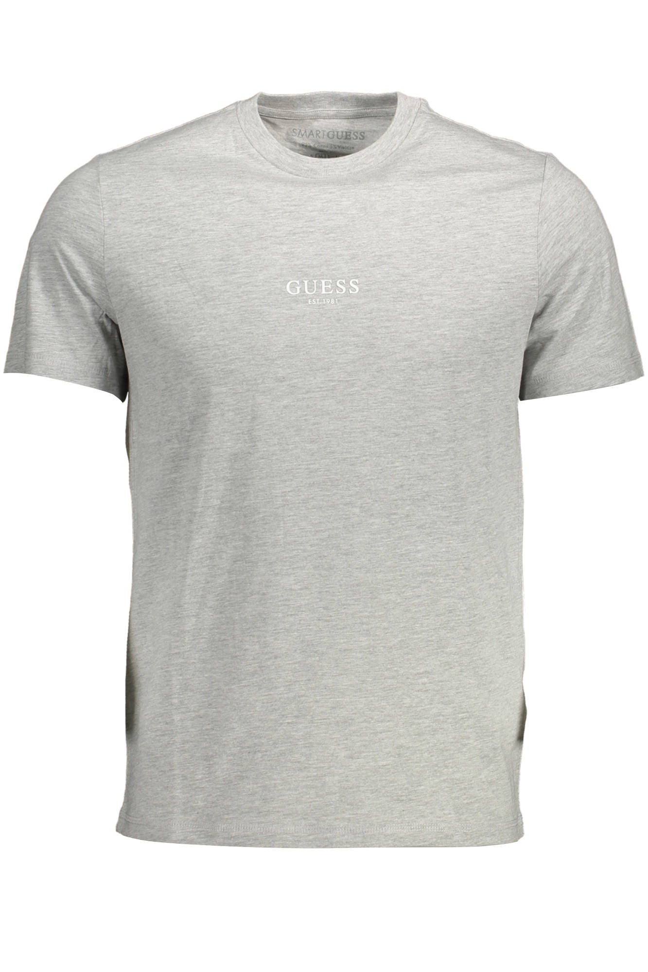GUESS JEANS МЪЖКА ТЕНИСКА С КЪС РЪКАВ СИВА