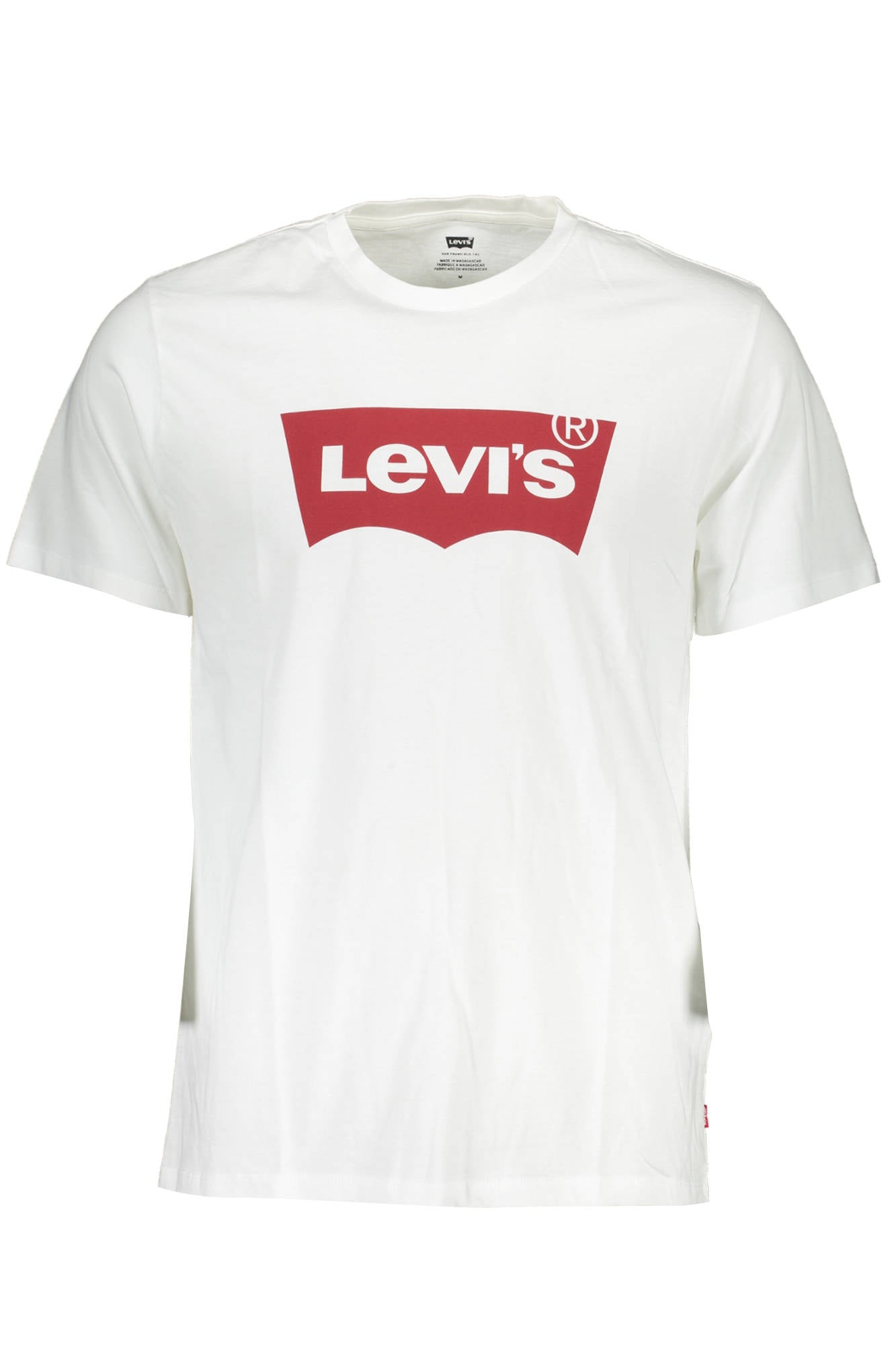 МЪЖКА ТЕНИСКА С КЪС РЪКАВ LEVI'S WHITE