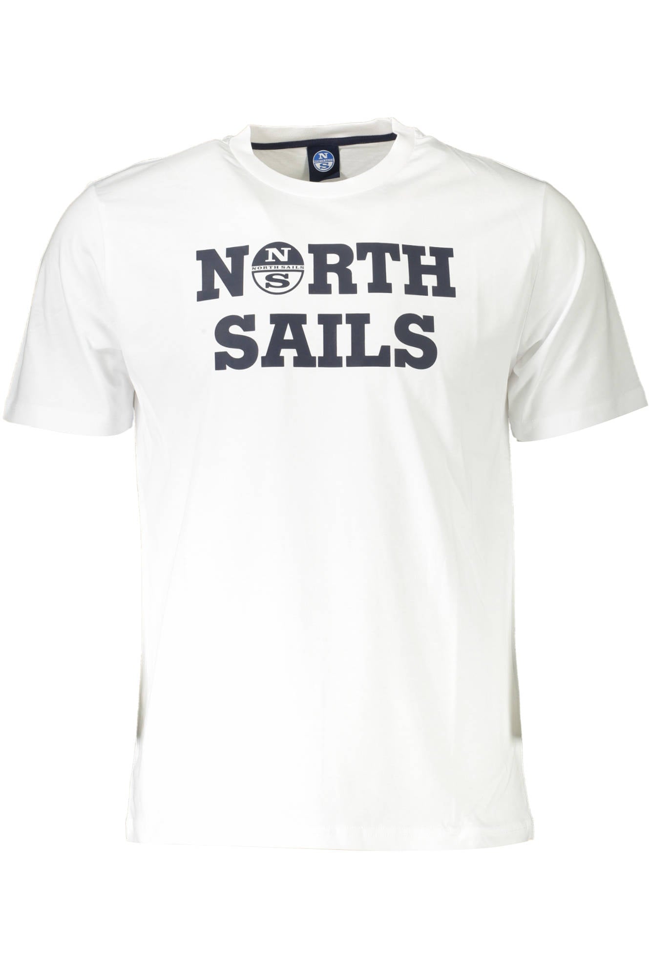 МЪЖКА ТЕНИСКА С КЪС РЪКАВ NORTH SAILS БЯЛА