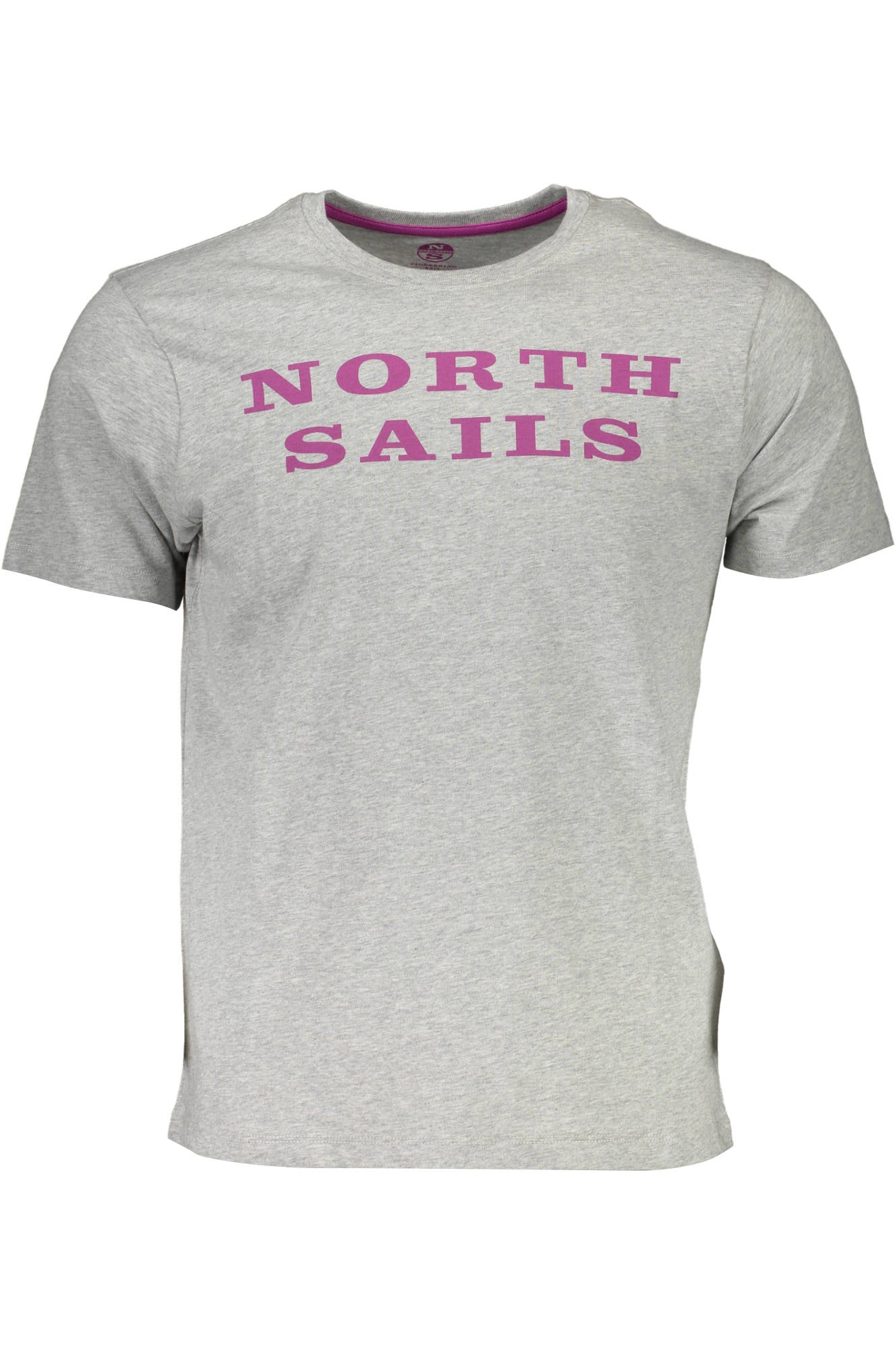 МЪЖКА ТЕНИСКА С КЪС РЪКАВ NORTH SAILS СИВА