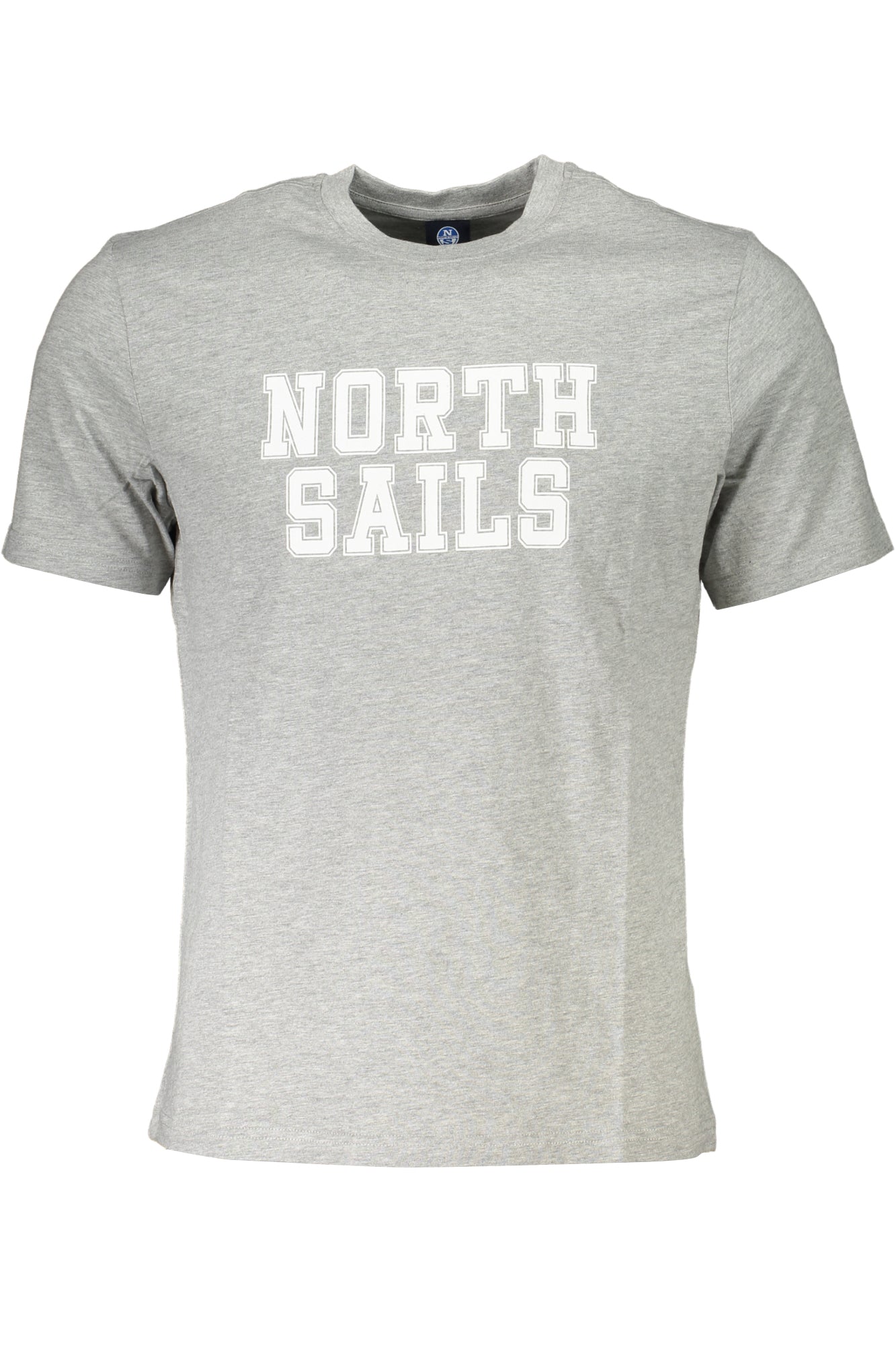 МЪЖКА ТЕНИСКА С КЪС РЪКАВ NORTH SAILS СИВА-0