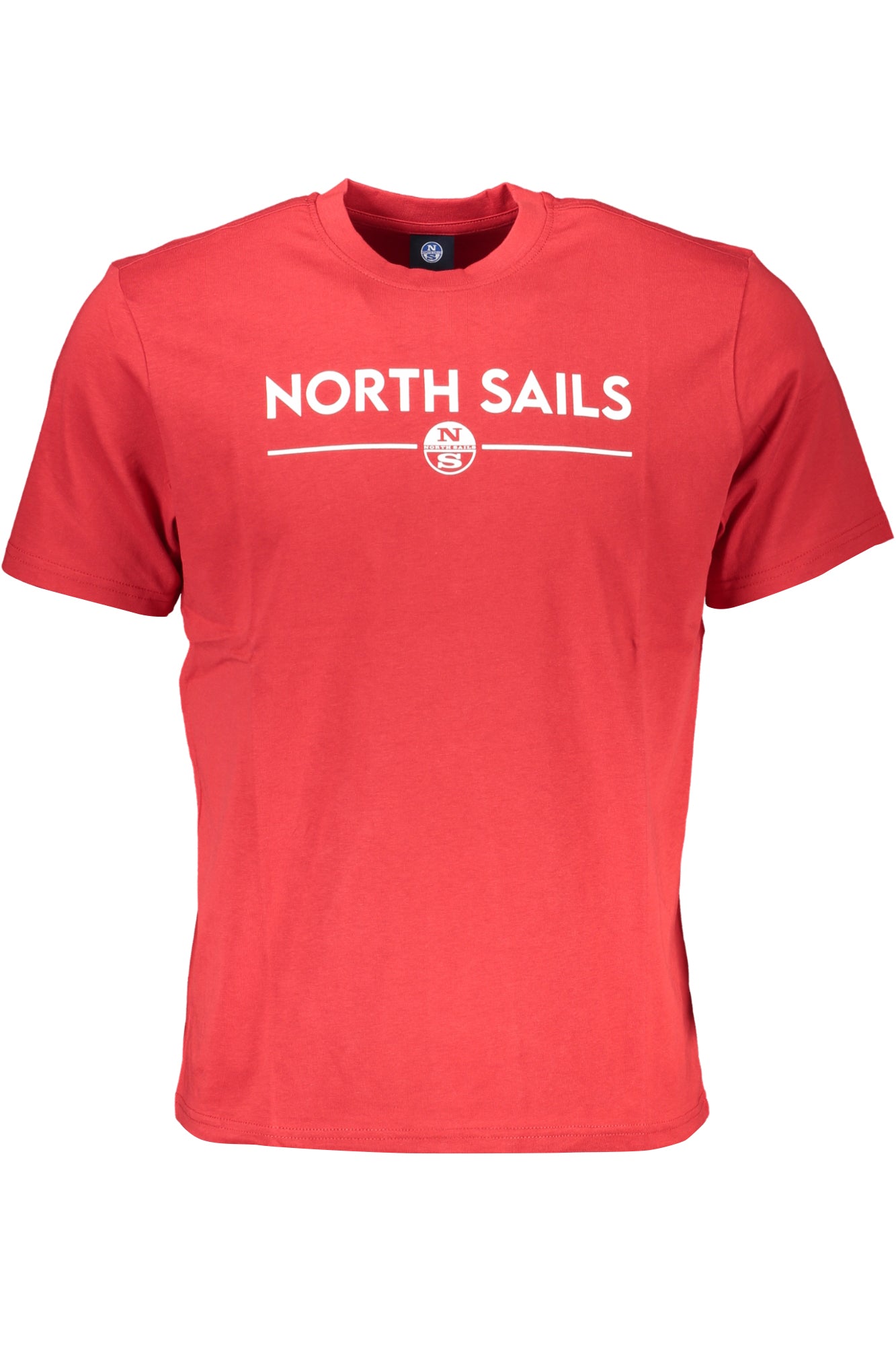 ЧЕРВЕНА МЪЖКА ТЕНИСКА С КЪС РЪКАВ NORTH SAILS-0