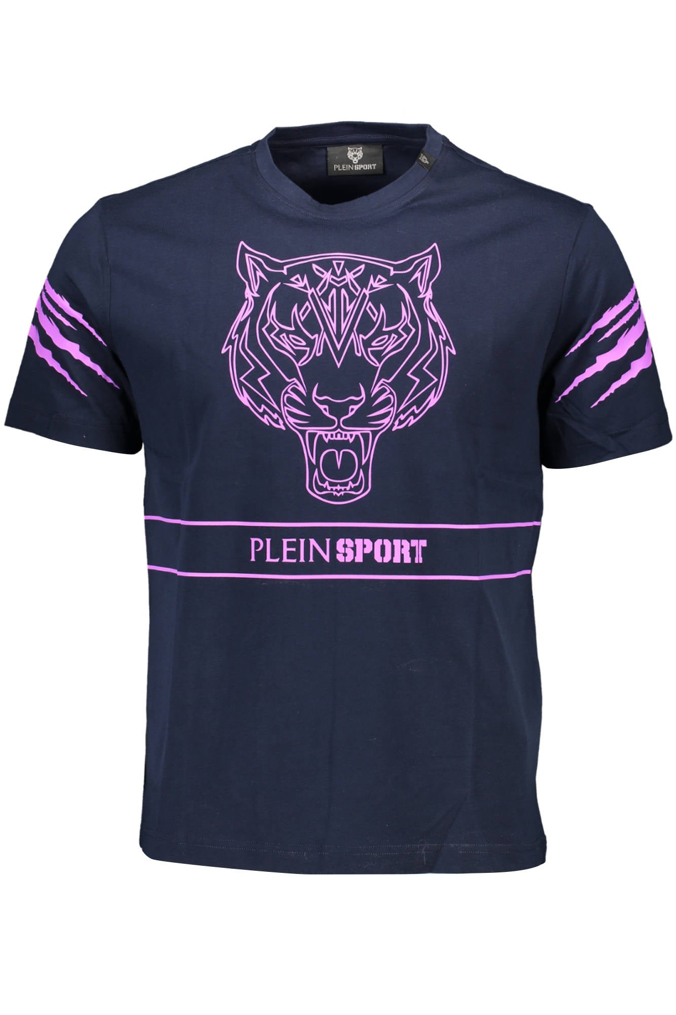 МЪЖКА ТЕНИСКА С КЪС РЪКАВ PLEIN SPORT СИНЯ