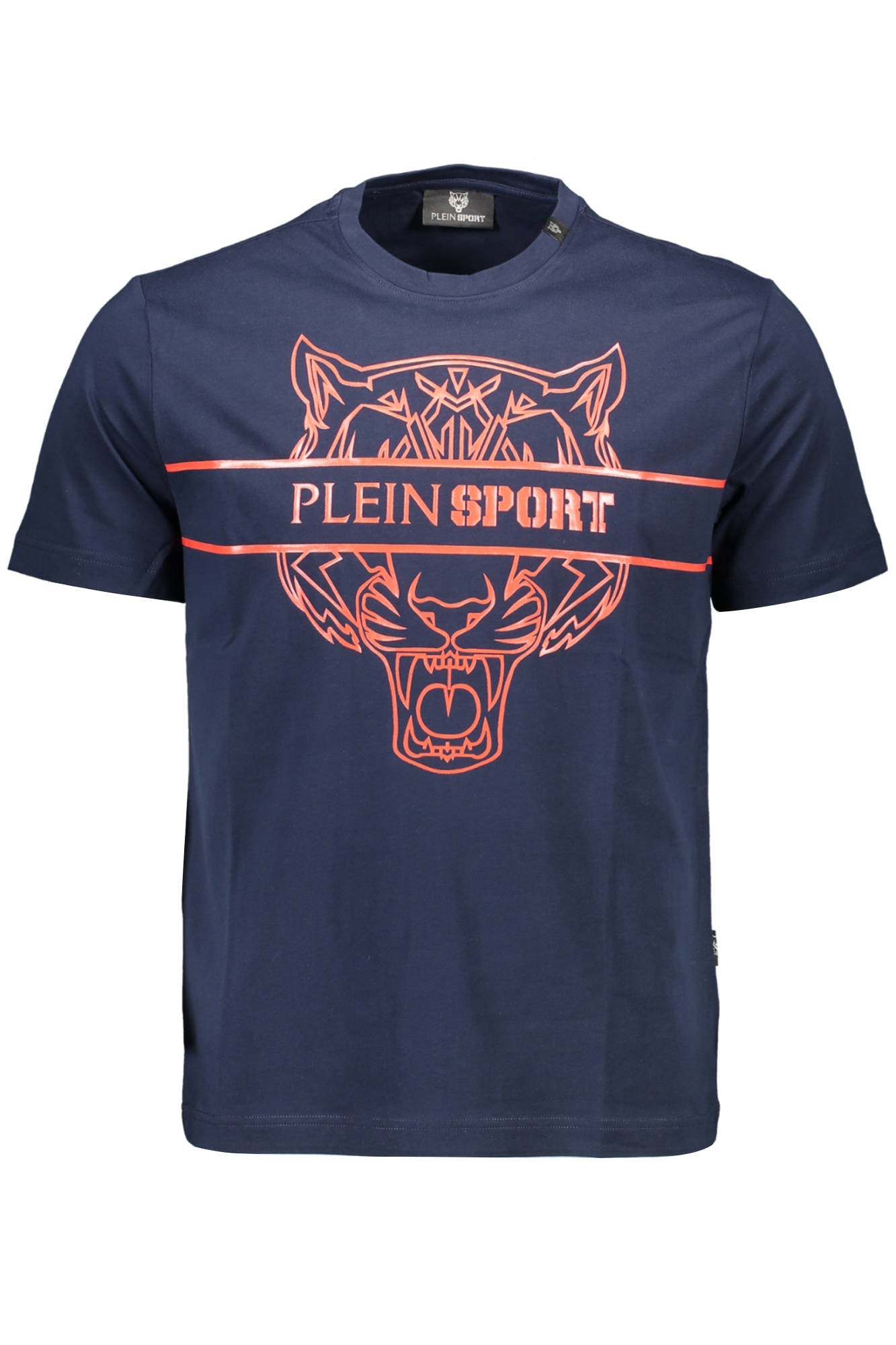 МЪЖКА ТЕНИСКА С КЪС РЪКАВ PLEIN SPORT СИНЯ