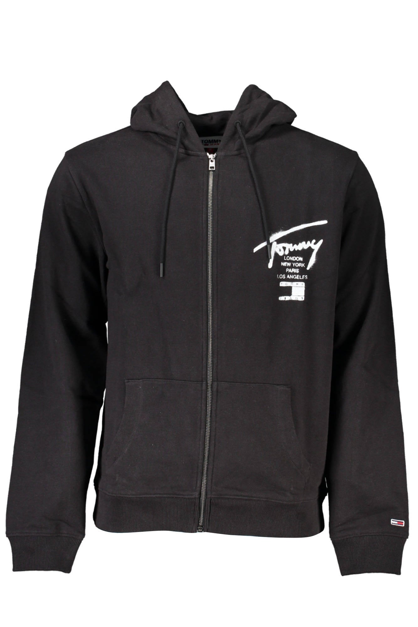 TOMMY HILFIGER МЪЖКИ ЧЕРЕН СУИТШЪТ С ЦИП-0