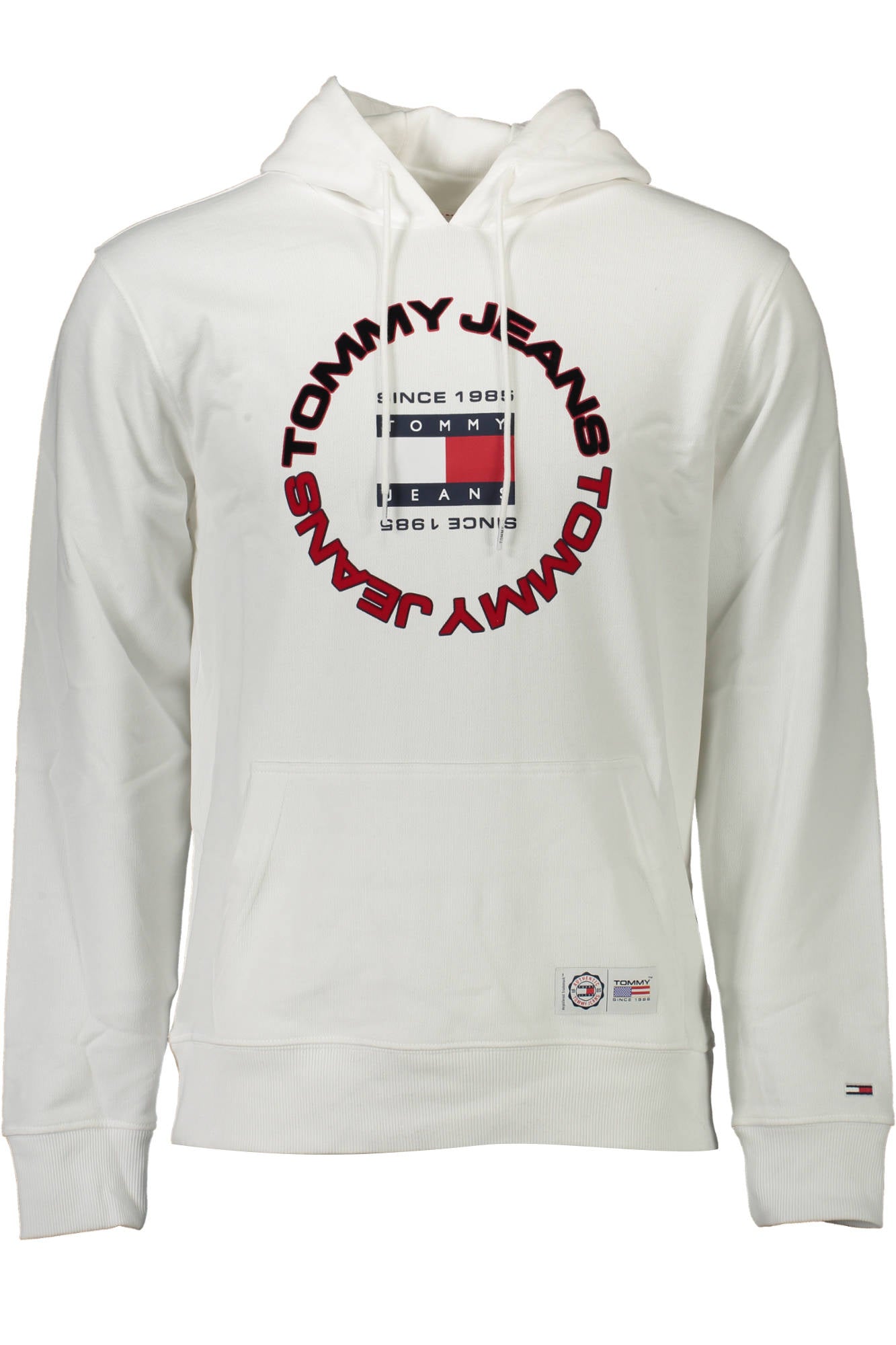 TOMMY HILFIGER МЪЖКИ БЯЛ СУИТШЪР БЕЗ ЦИП