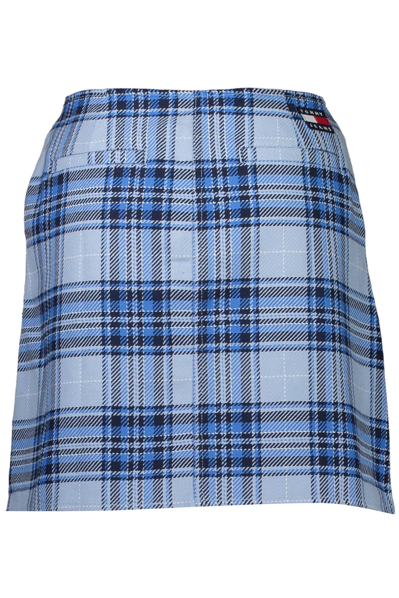 TOMMY HILFIGER ДАМСКА СВЕТЛО СИНЯ КЪСА ПОЛА-1