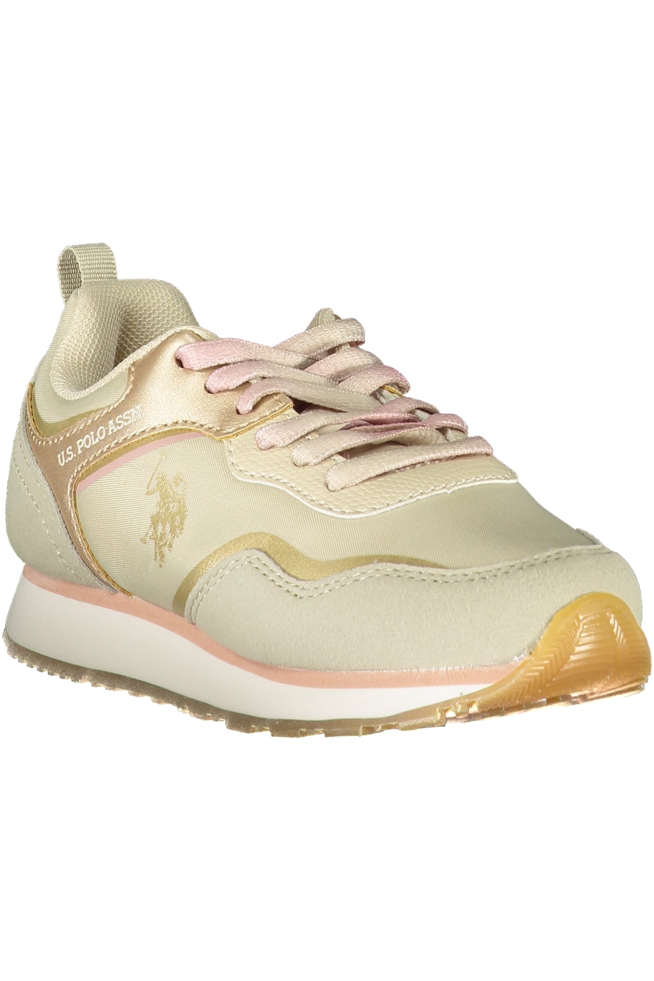 US POLO ASSN. БЕЖОВИ ДЕТСКИ СПОРТНИ ОБУВКИ-2