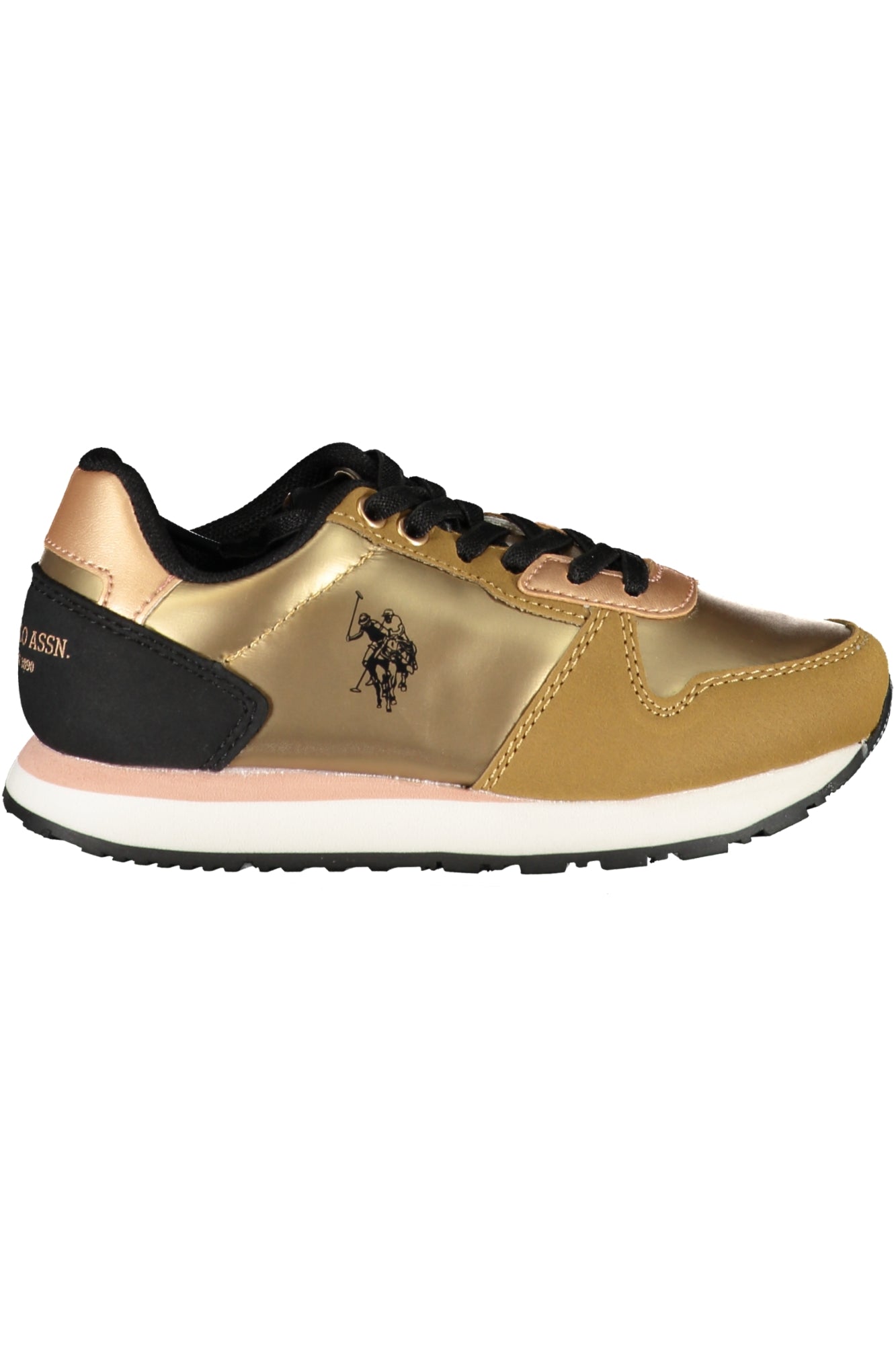 US POLO ASSN. ЗЛАТНИ ДЕТСКИ СПОРТНИ ОБУВКИ-0
