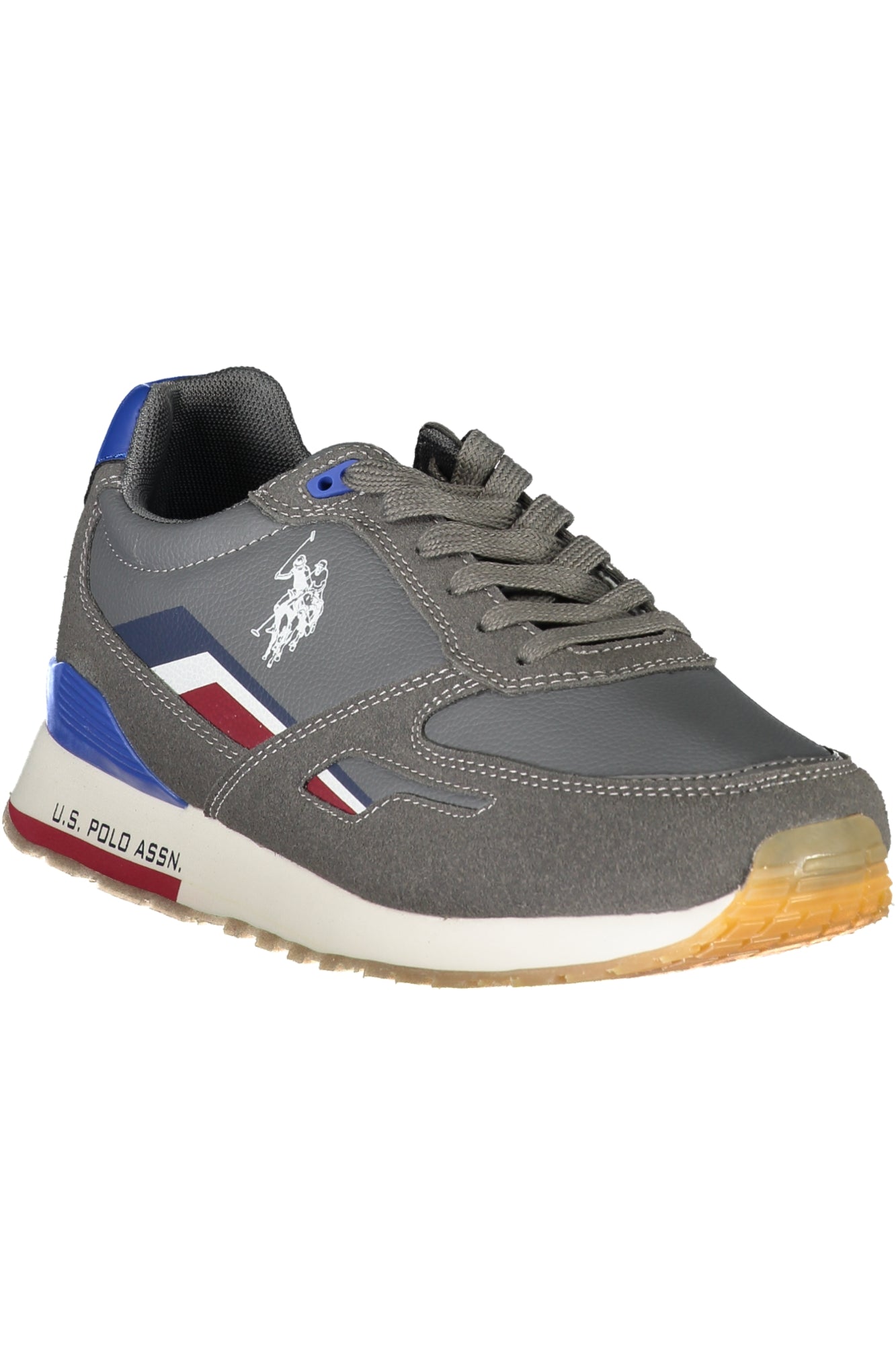 US POLO ASSN. СИВИ МЪЖКИ СПОРТНИ ОБУВКИ-1