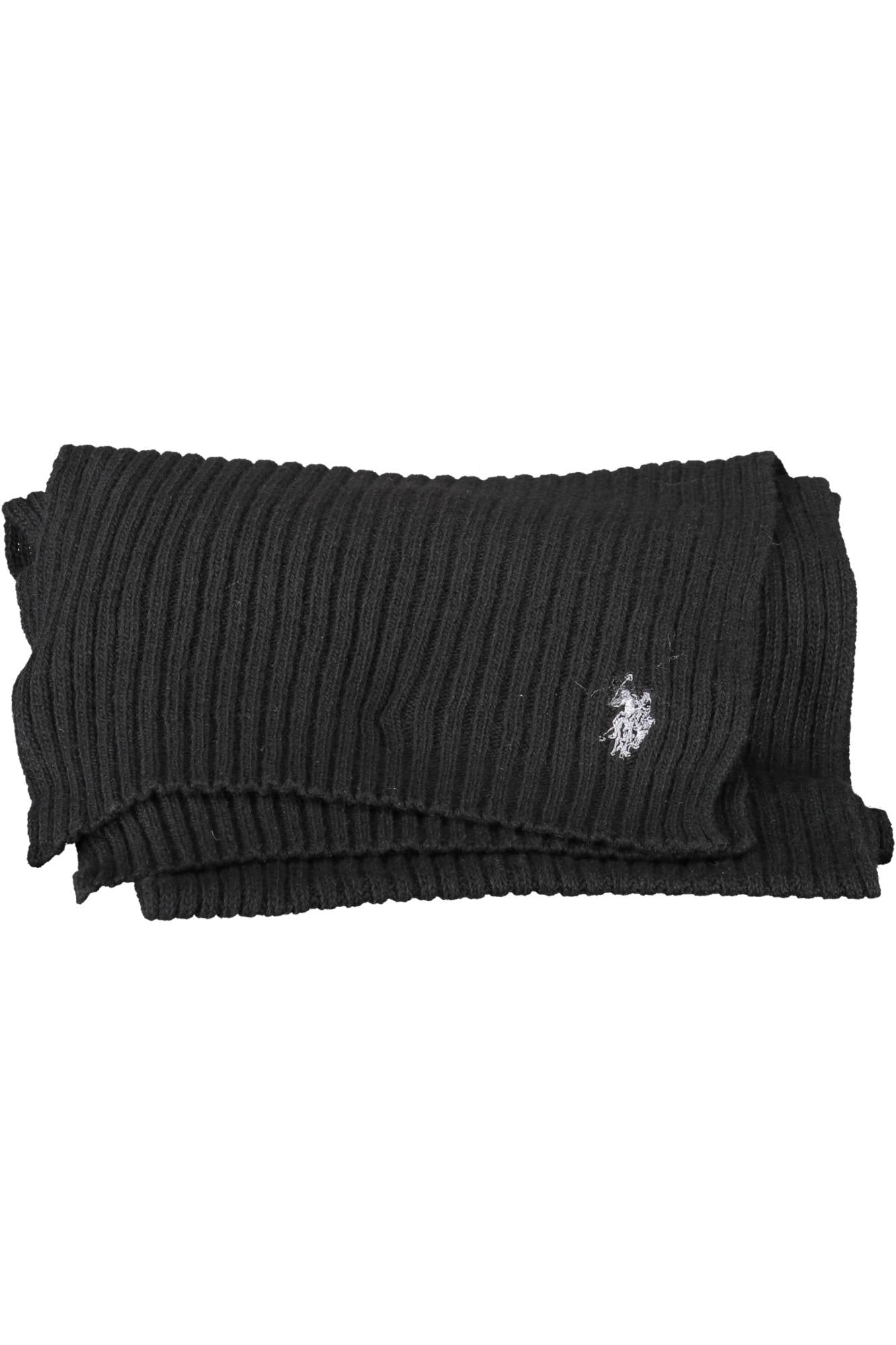 US POLO ASSN. ЧЕРЕН МЪЖКИ ШАЛ