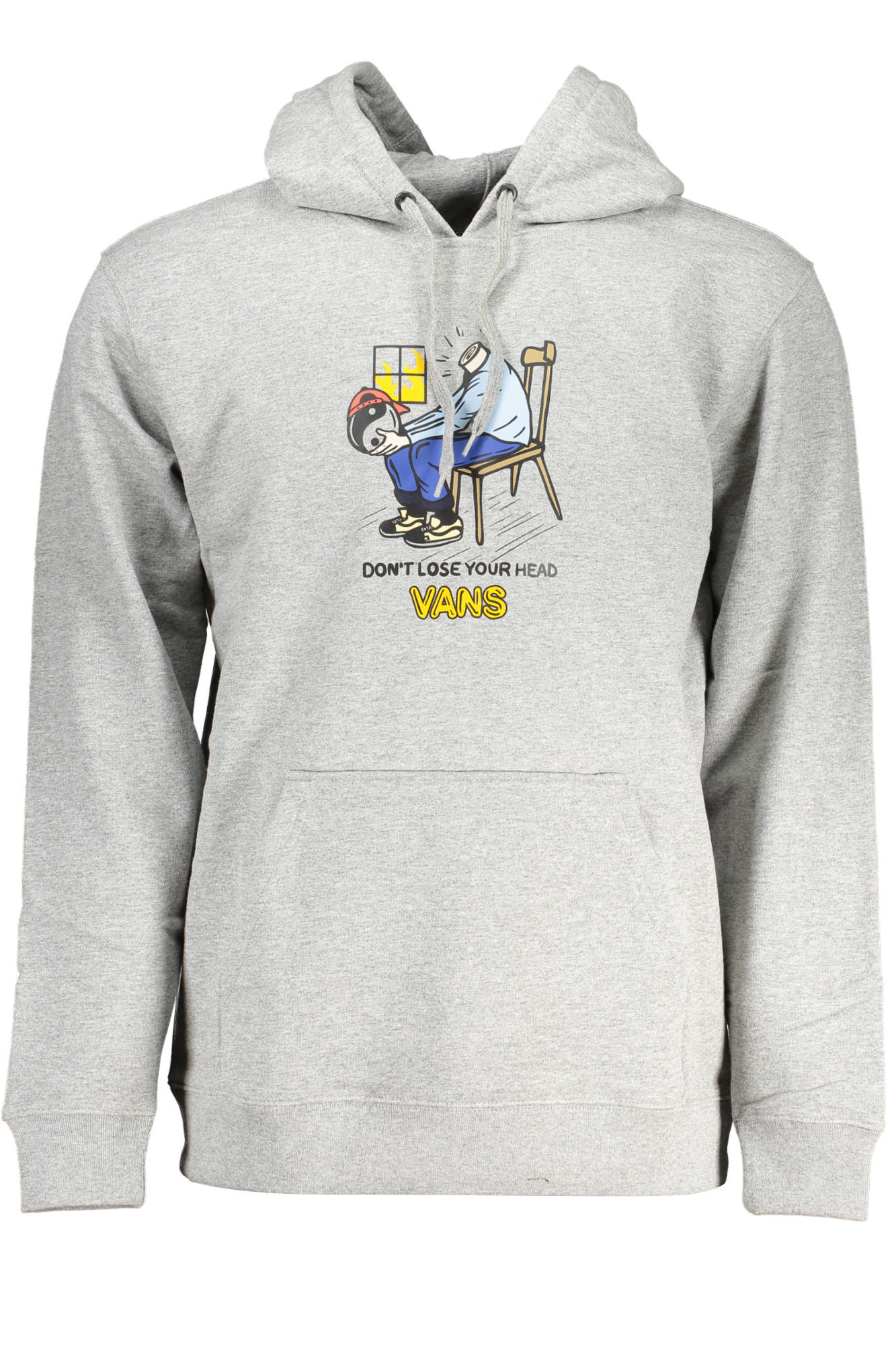 СУИТШЪР VANS БЕЗ ЦИП СИВ МЪЖКИ