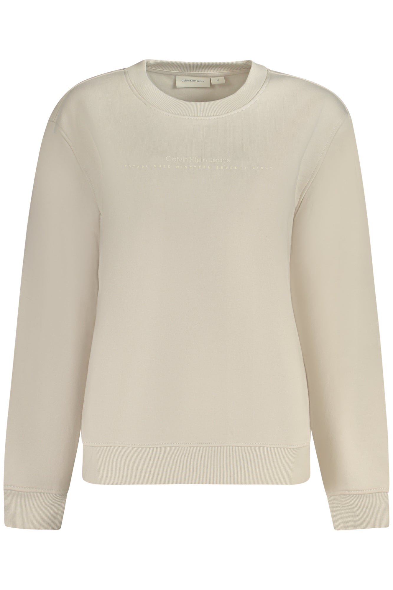 СУИТШЪР CALVIN KLEIN БЕЗ ЦИП ДАМСКИ БЕЖОВ-0