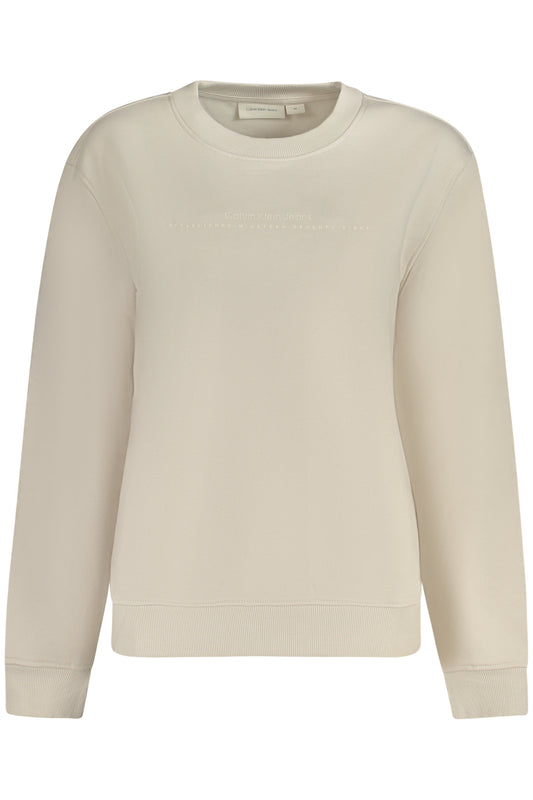 СУИТШЪР CALVIN KLEIN БЕЗ ЦИП ДАМСКИ БЕЖОВ-0
